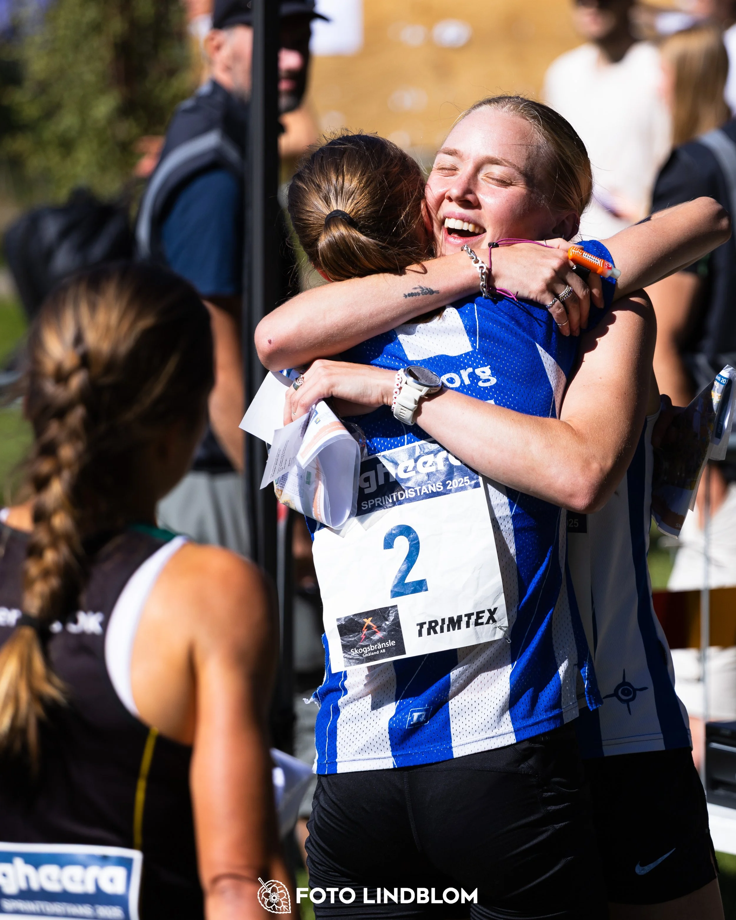 A picture from the Swedish national championship in knock out orienteering  taken by Foto Lindblom