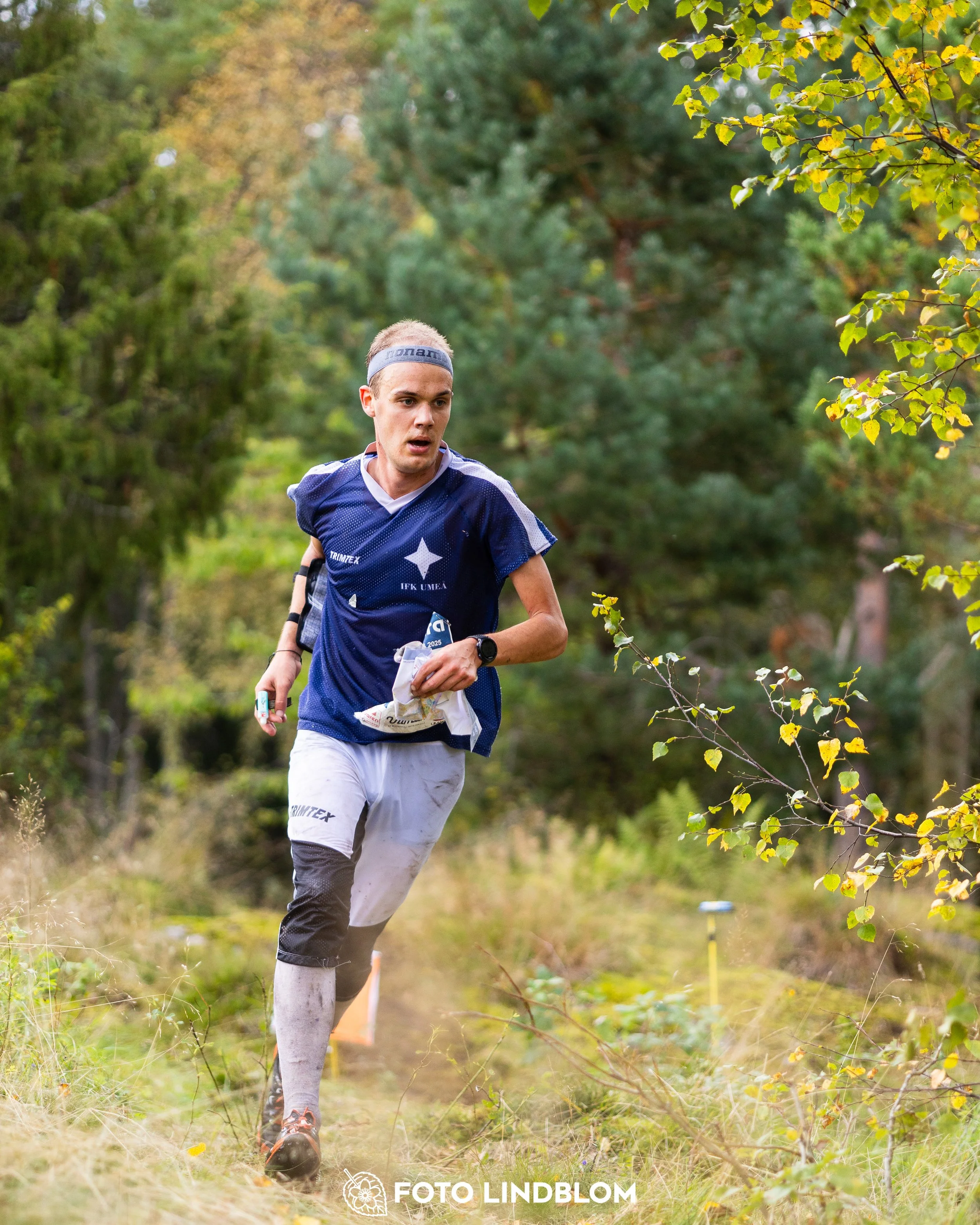 A picture from the Swedish national championship in long distance orienteering and Swedish league race taken by Foto Lindblom