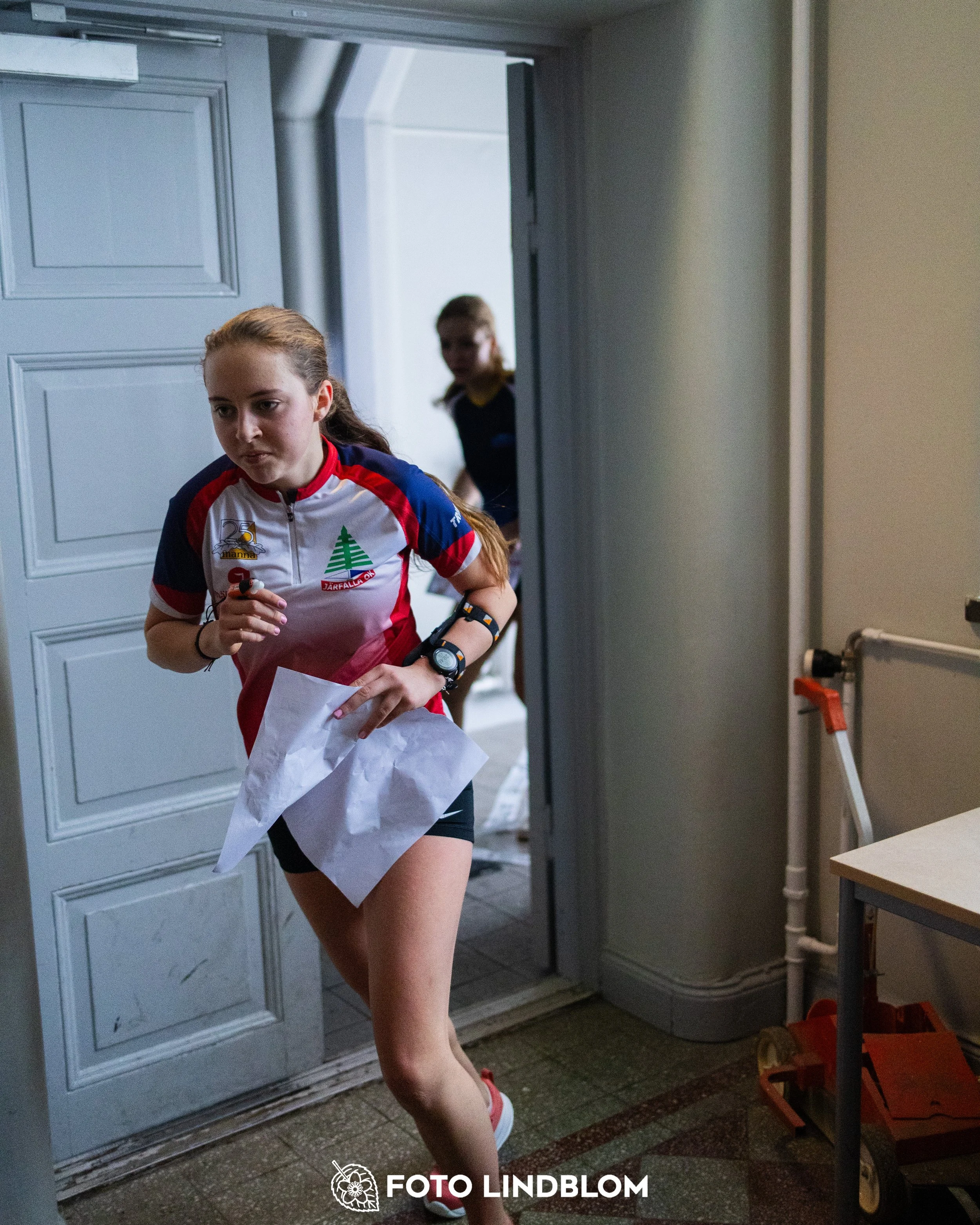 A picture from the indoor orienteering event Viken Indoor taken by Foto Lindblom