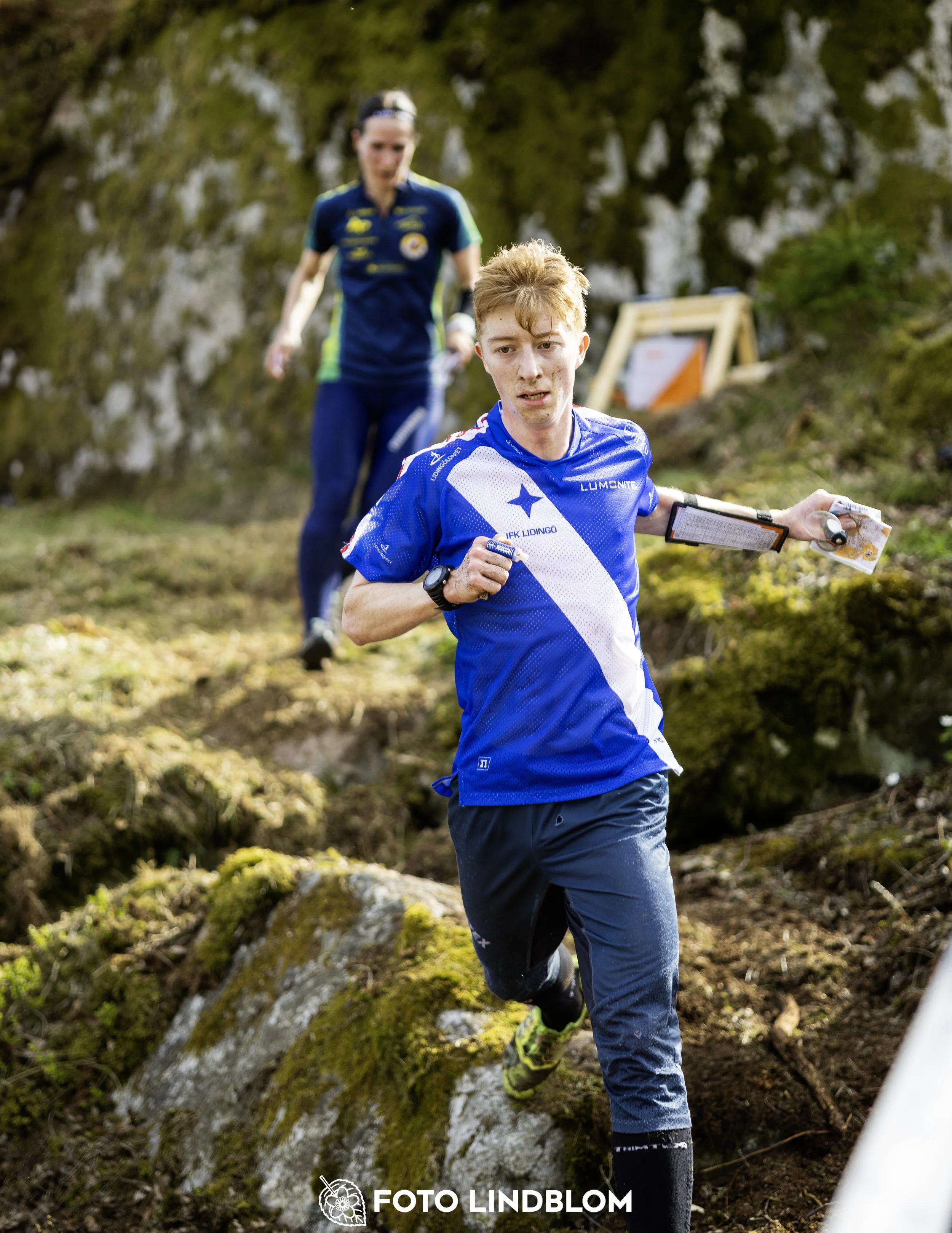 A picture from the third stage of the Swedish League orienteering competition