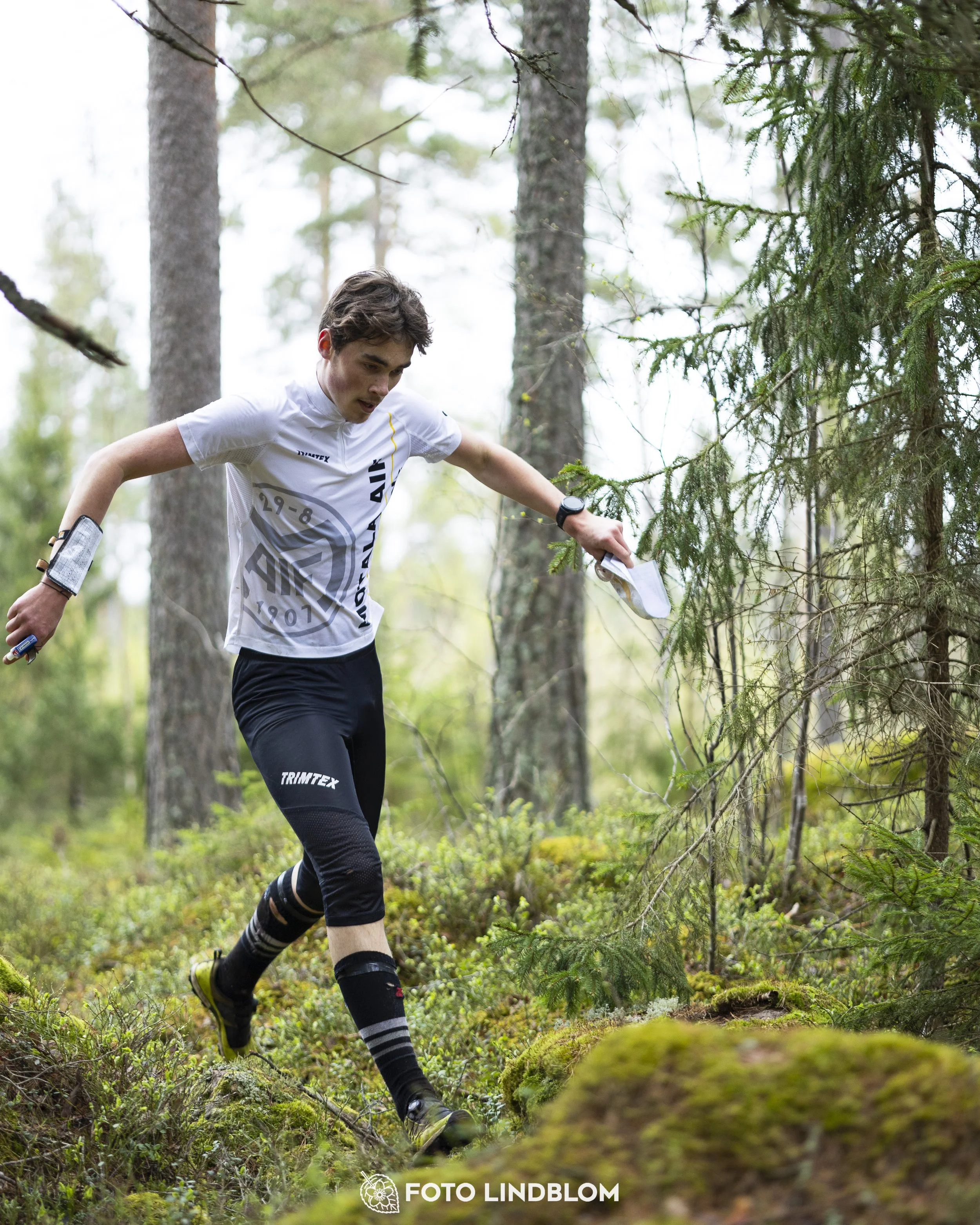 A picture from the orienteering competition "Prästtomtadubbeln"