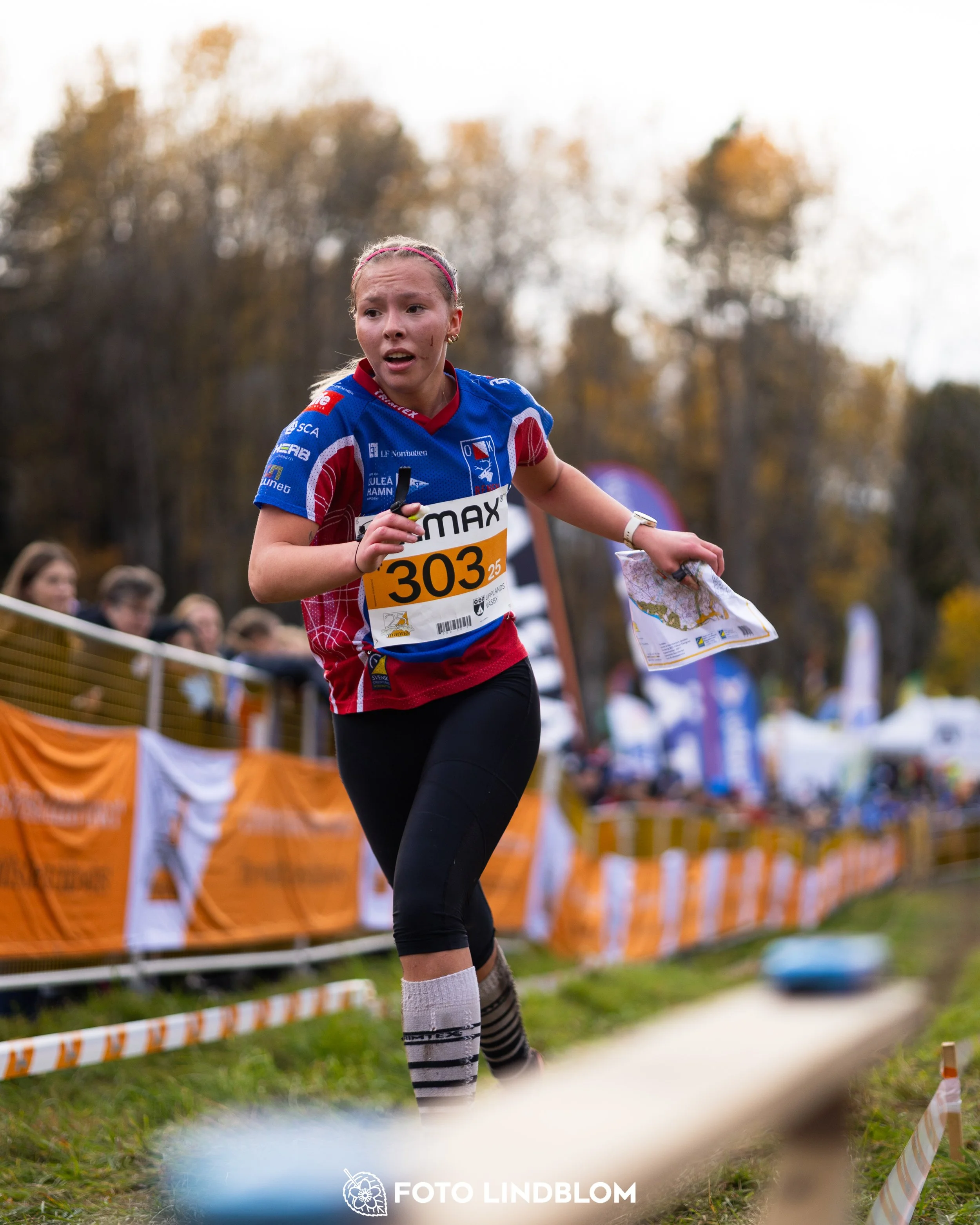 A picture from the 25-Manna orienteering event taken by Foto Lindblom