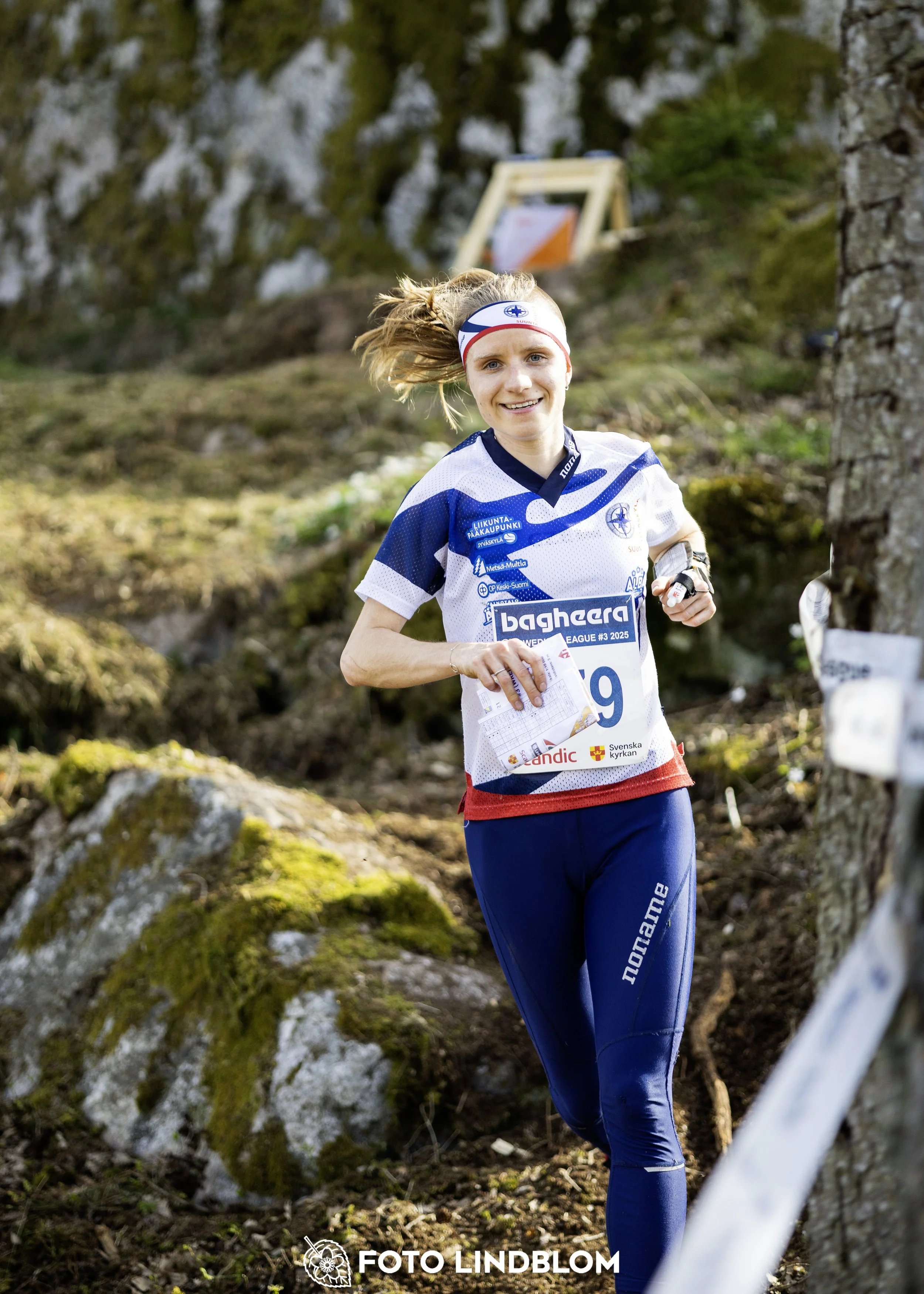 A picture from the third stage of the Swedish League orienteering competition