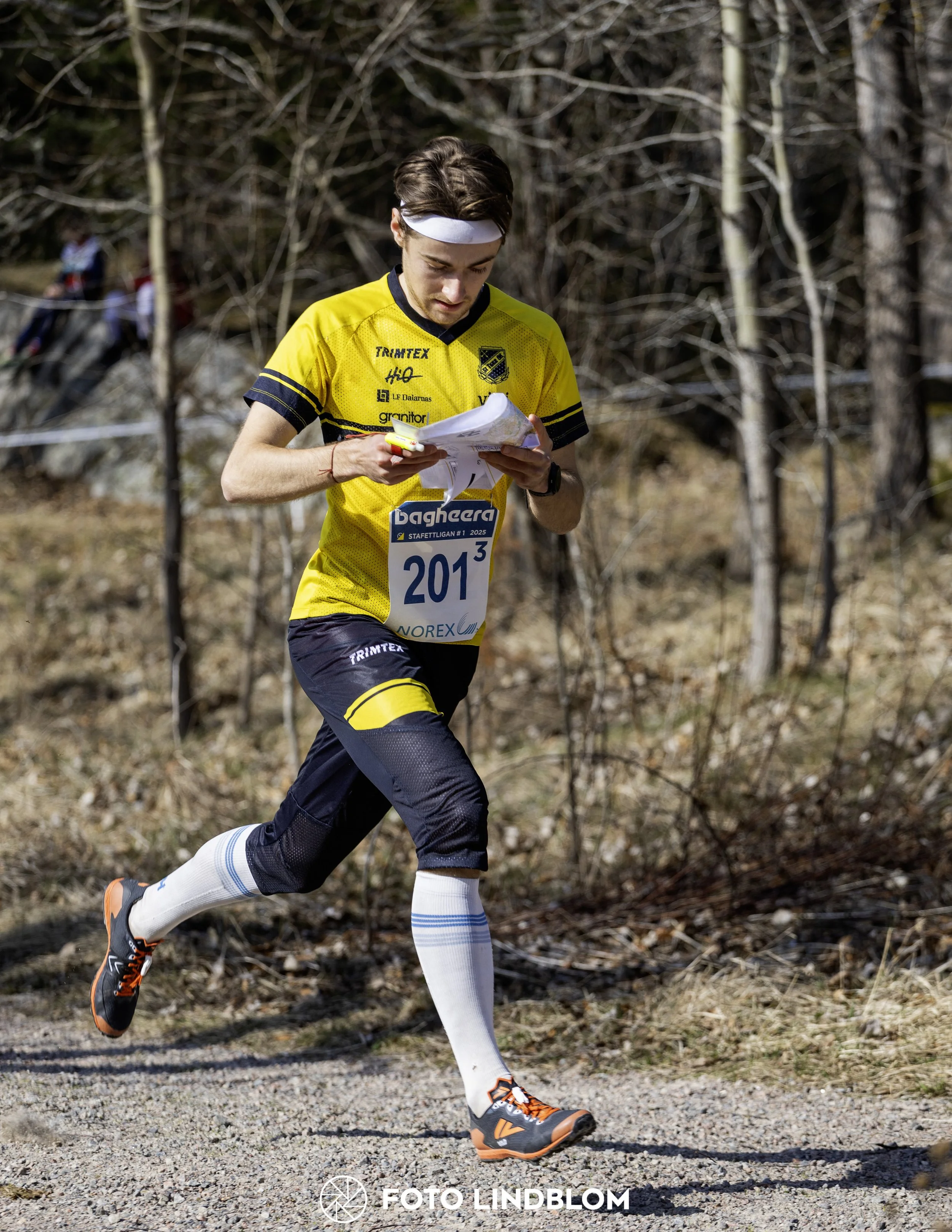 A picture from the orienteering relay competition "Måsen Staffeten"