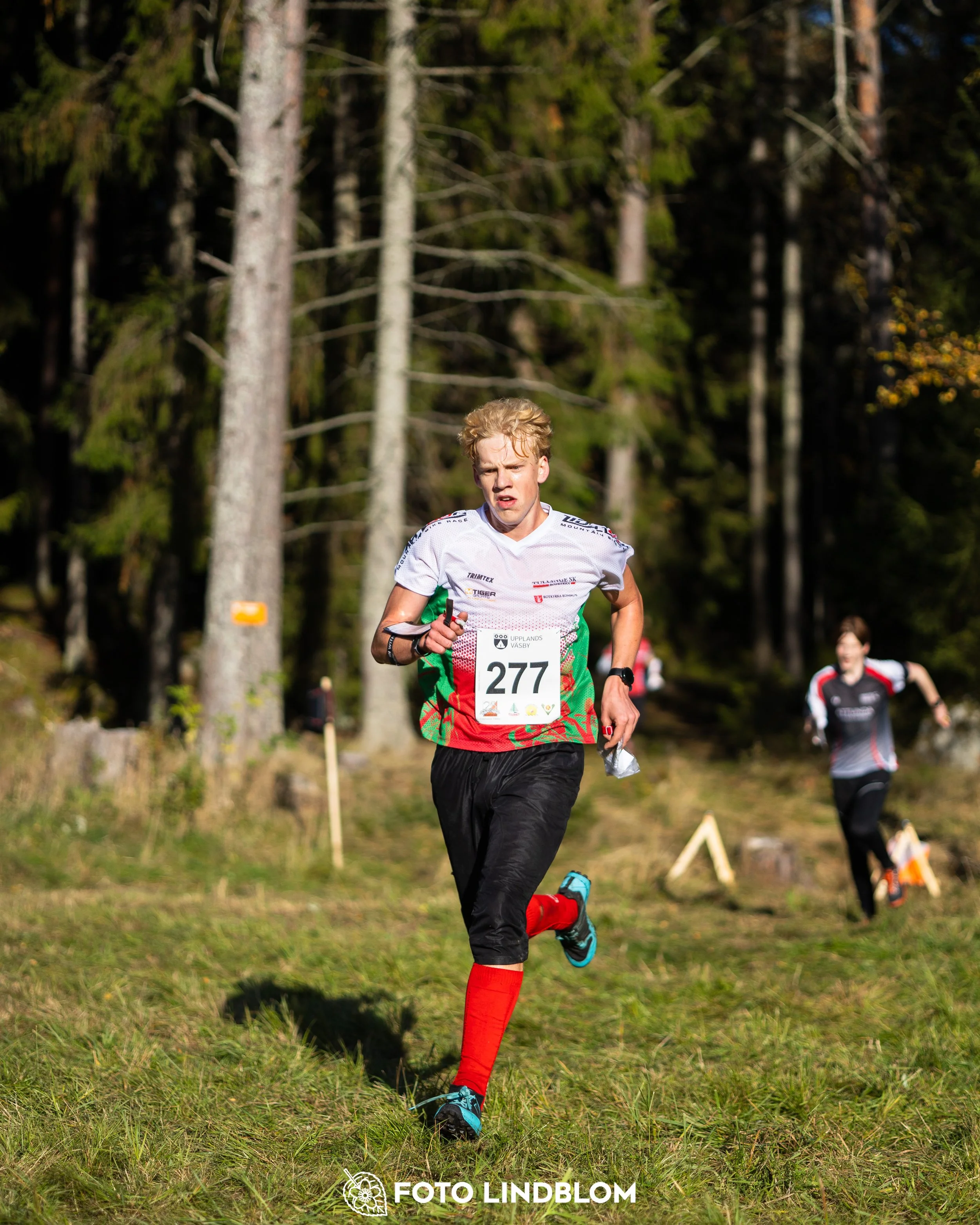 A picture from the 25-Manna orienteering event taken by Foto Lindblom