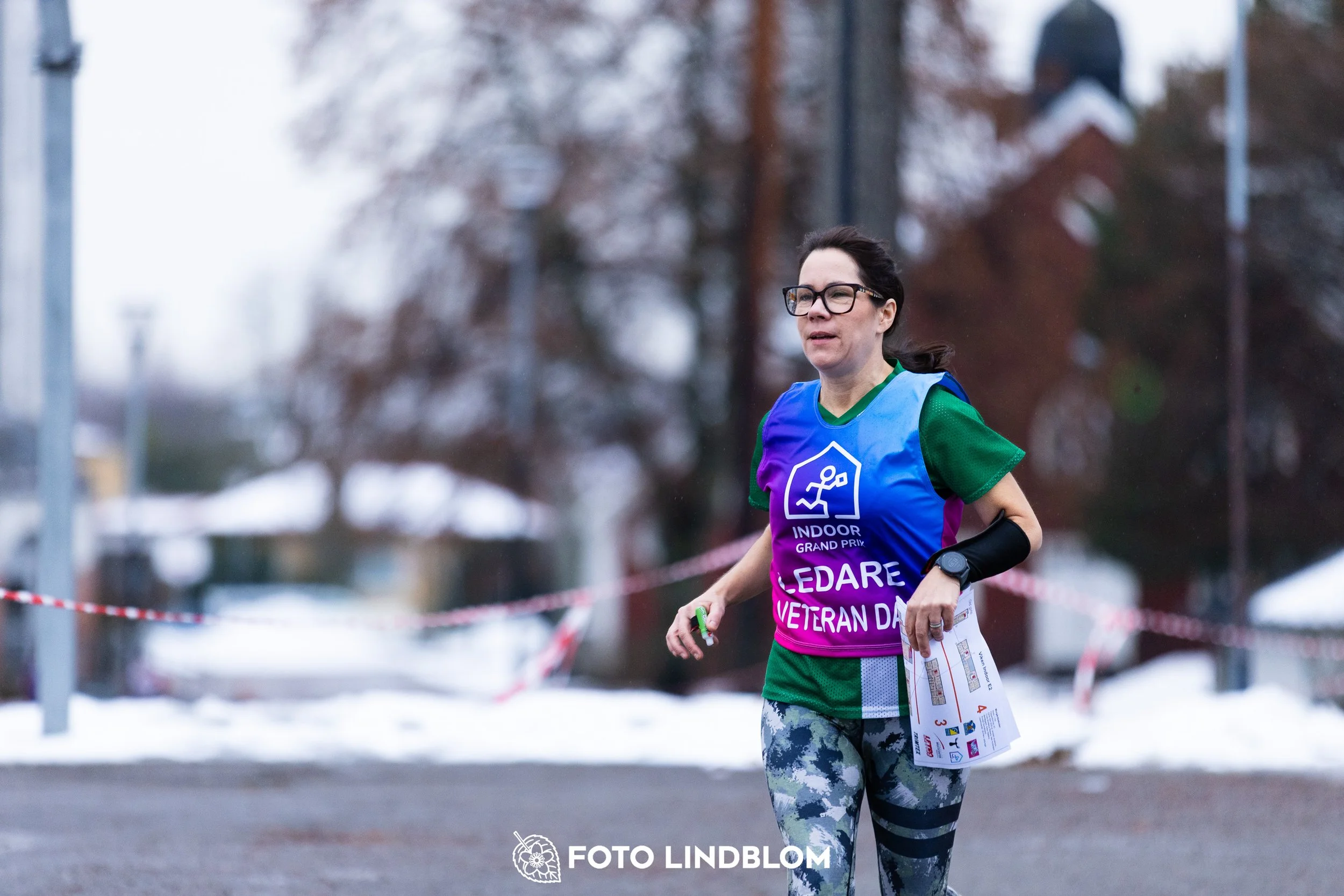 A picture from the indoor orienteering event Viken Indoor taken by Foto Lindblom