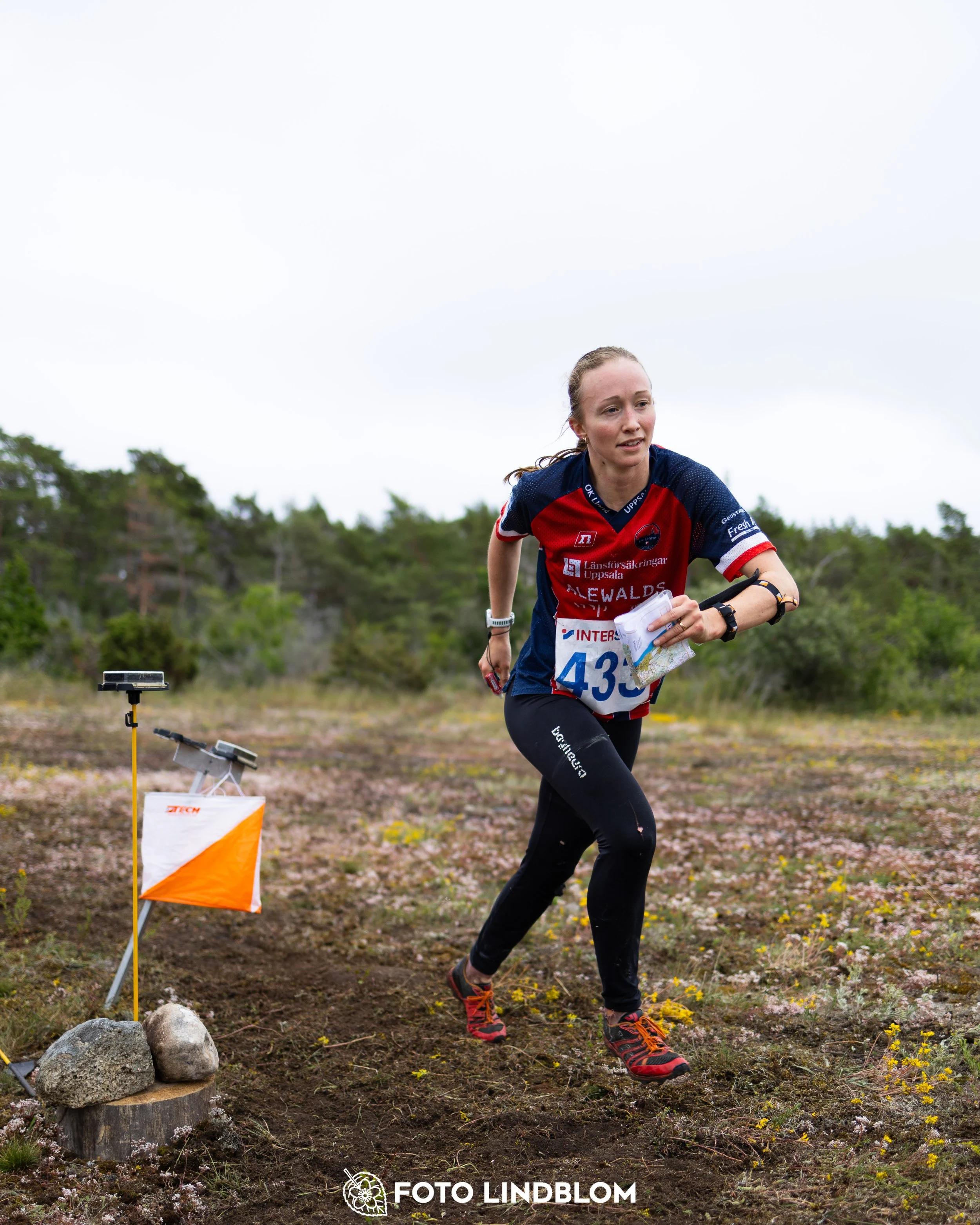 A picture from the Gotlands 3-Dagars orienteering competition