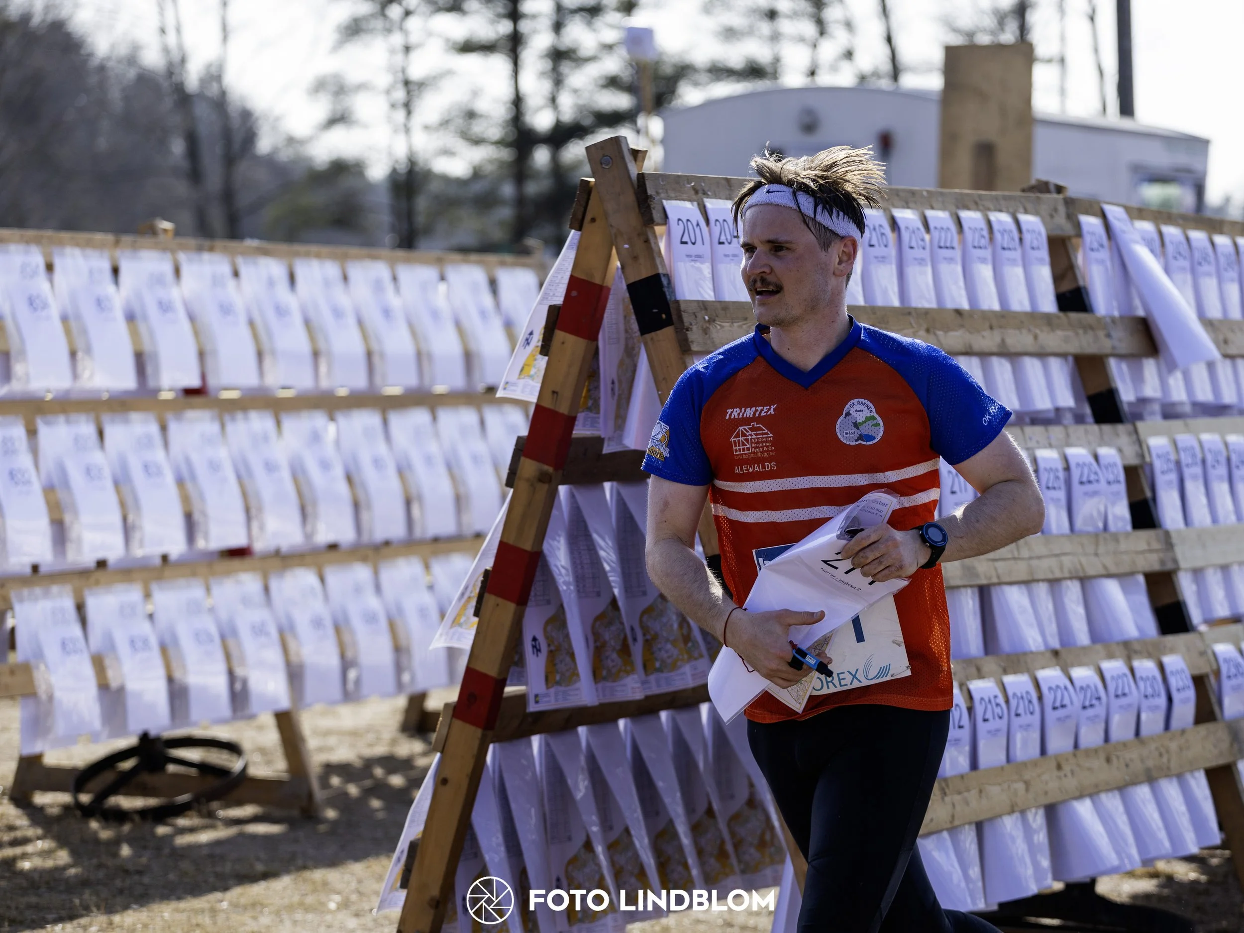 A picture from the orienteering relay competition "Måsen Staffeten"