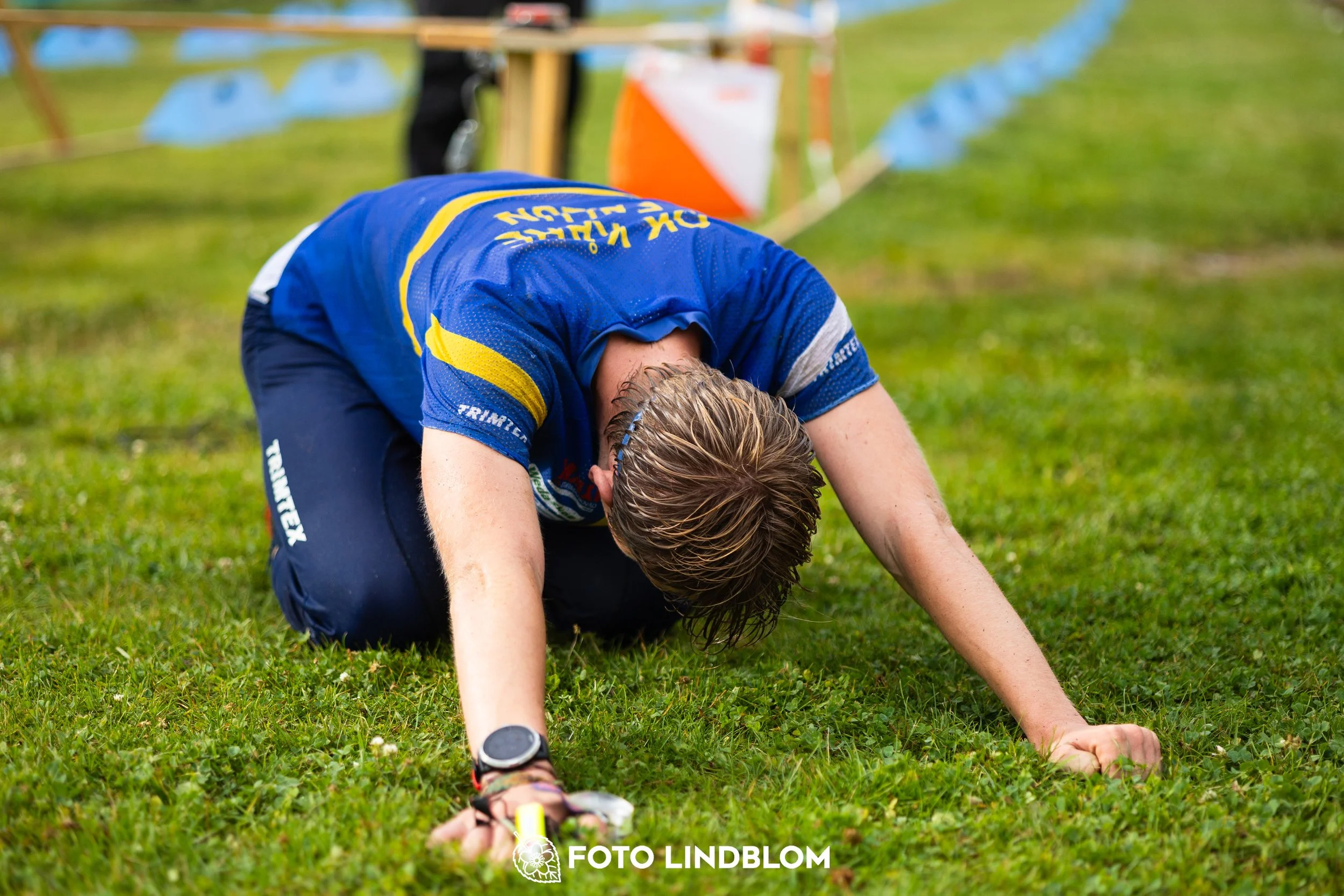 A picture from the youth 10 mila orienteering competition taken by Foto Lindblom