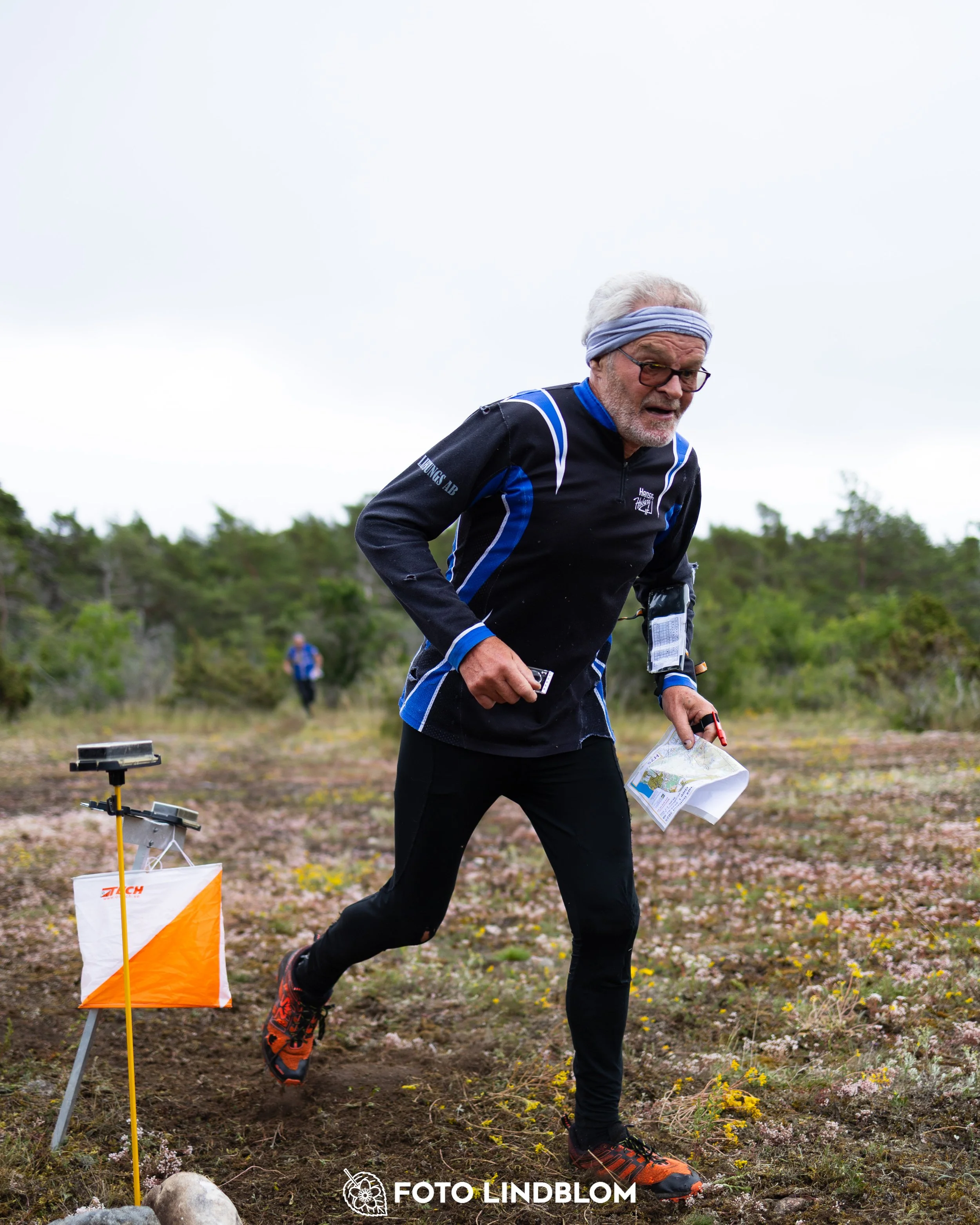 A picture from the Gotlands 3-Dagars orienteering competition