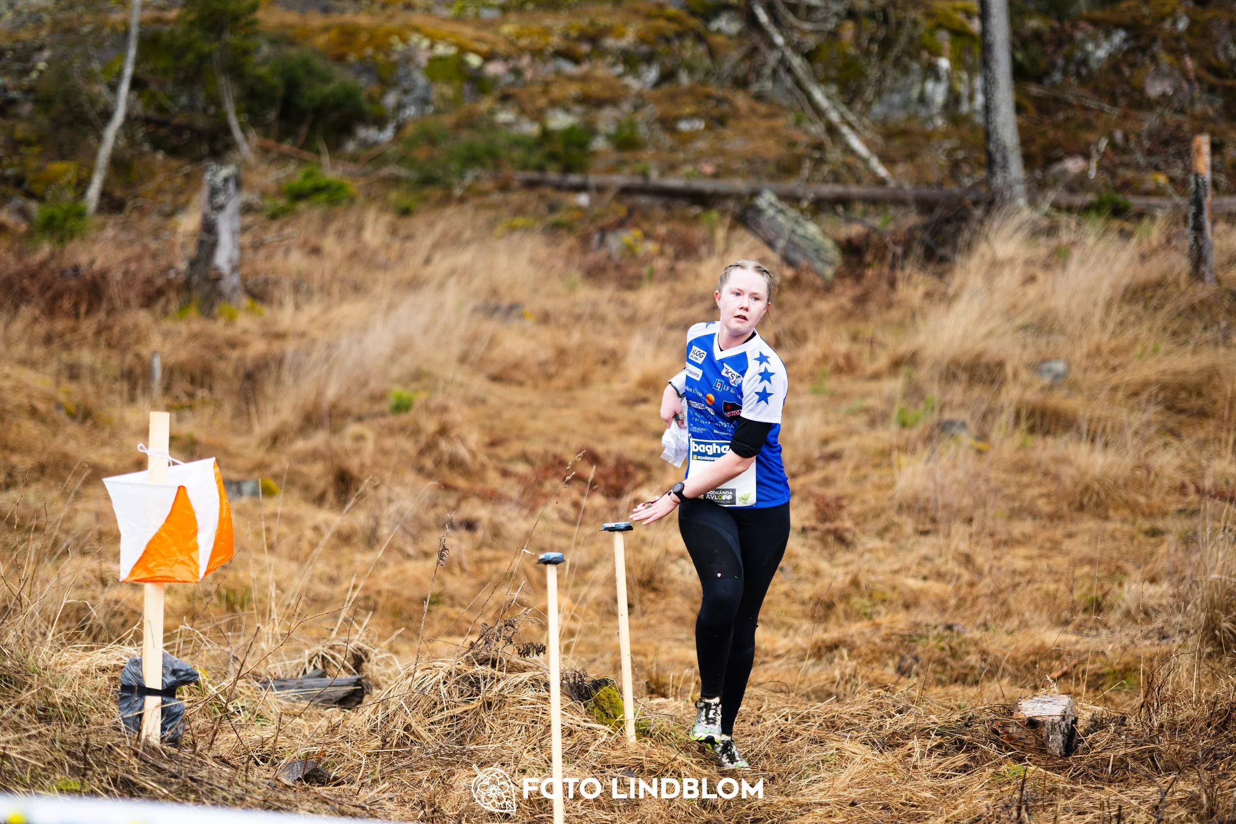 A photo from a middle distance orienteering event in Kolmården during the Swedish League 2026, captured by Foto Lindblom.