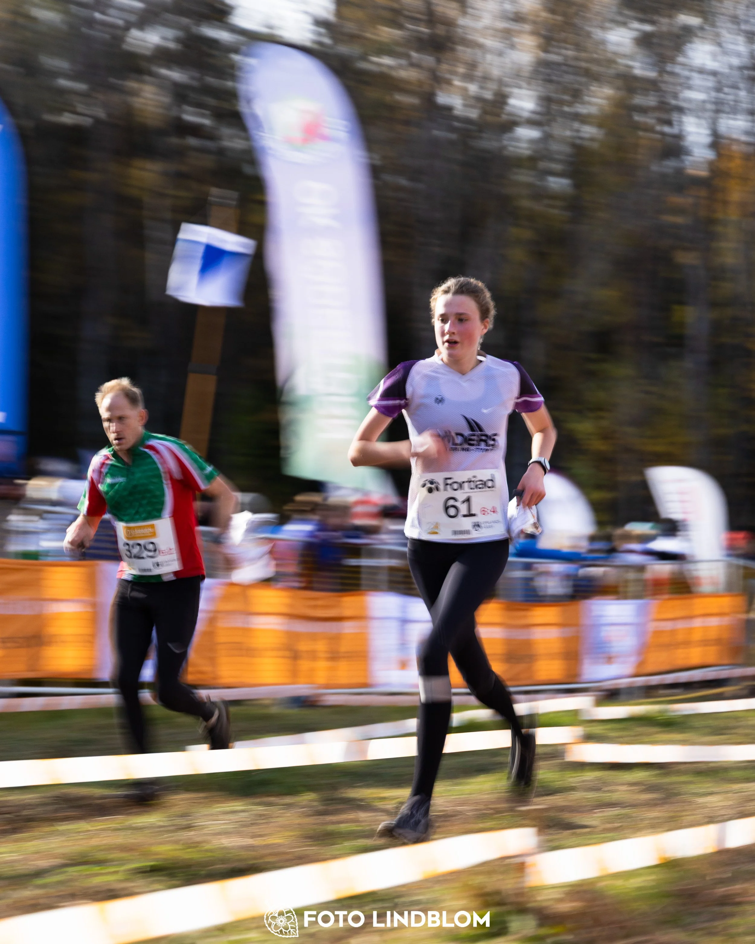 A picture from the 25-Manna orienteering event taken by Foto Lindblom