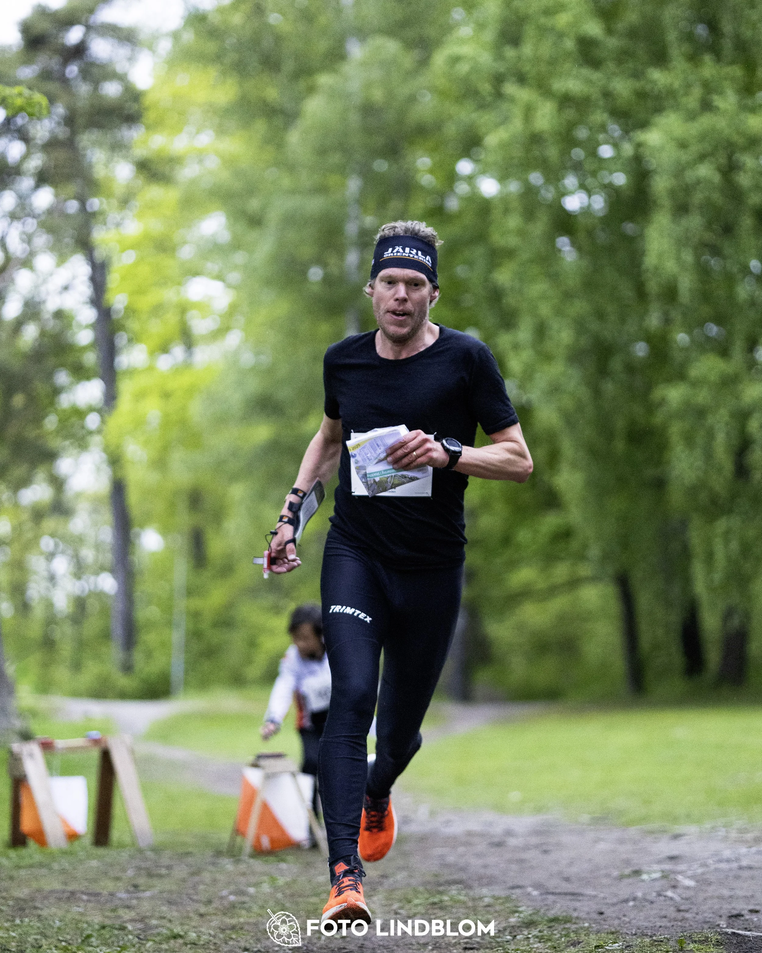 A picture from the secund stage of the Stockholm City Cup sprint orienteering competition