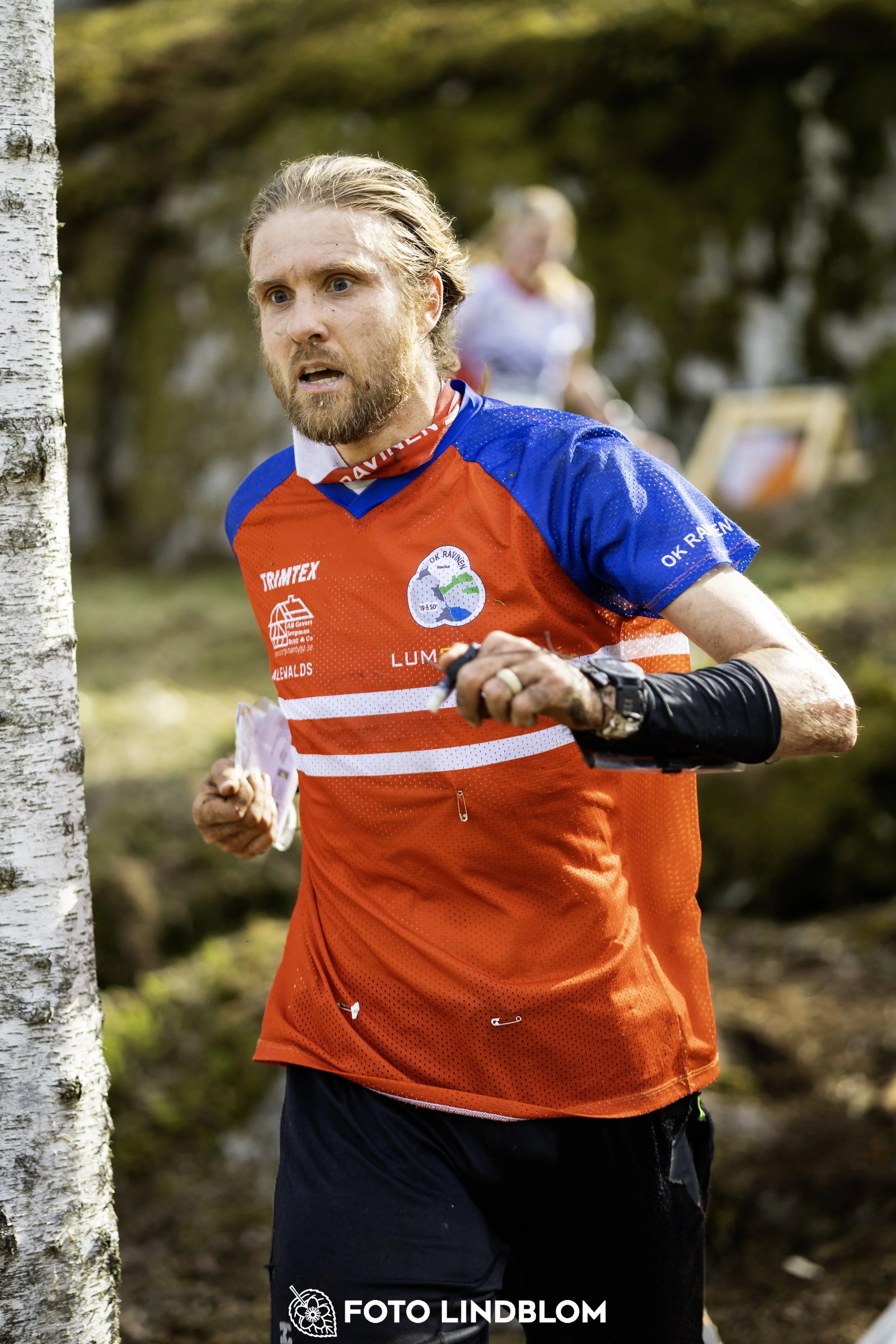 A picture from the third stage of the Swedish League orienteering competition