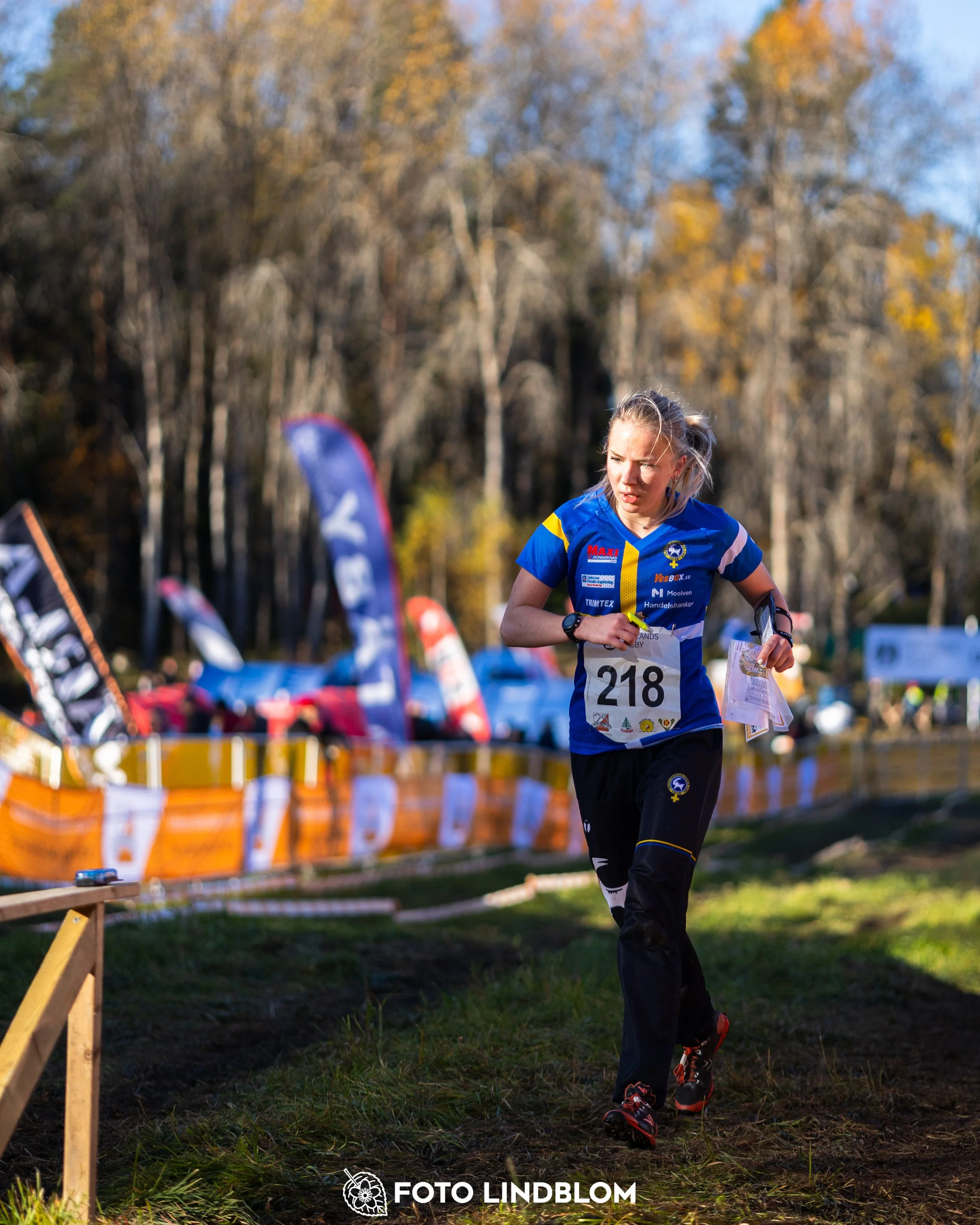 A picture from the 25-Manna orienteering event taken by Foto Lindblom