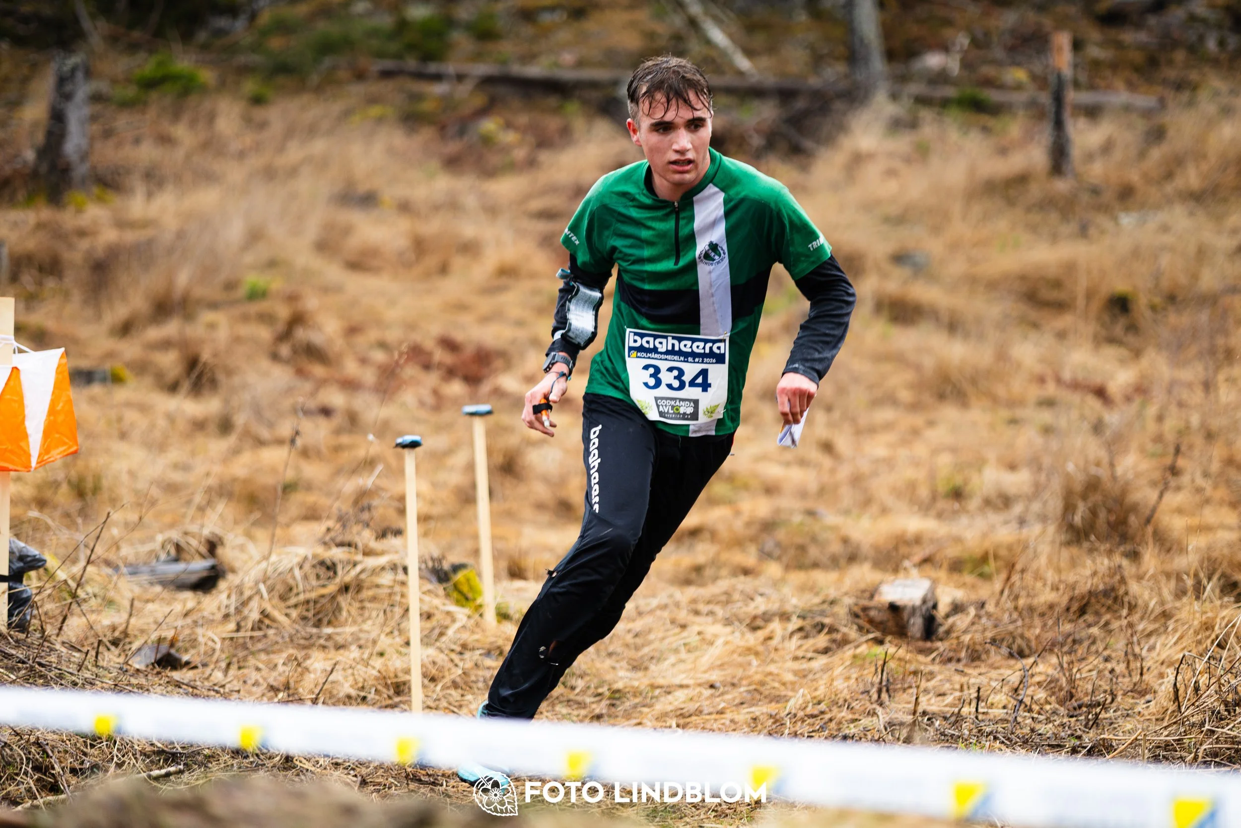 A photo from a middle distance orienteering event in Kolmården during the Swedish League 2026, captured by Foto Lindblom.