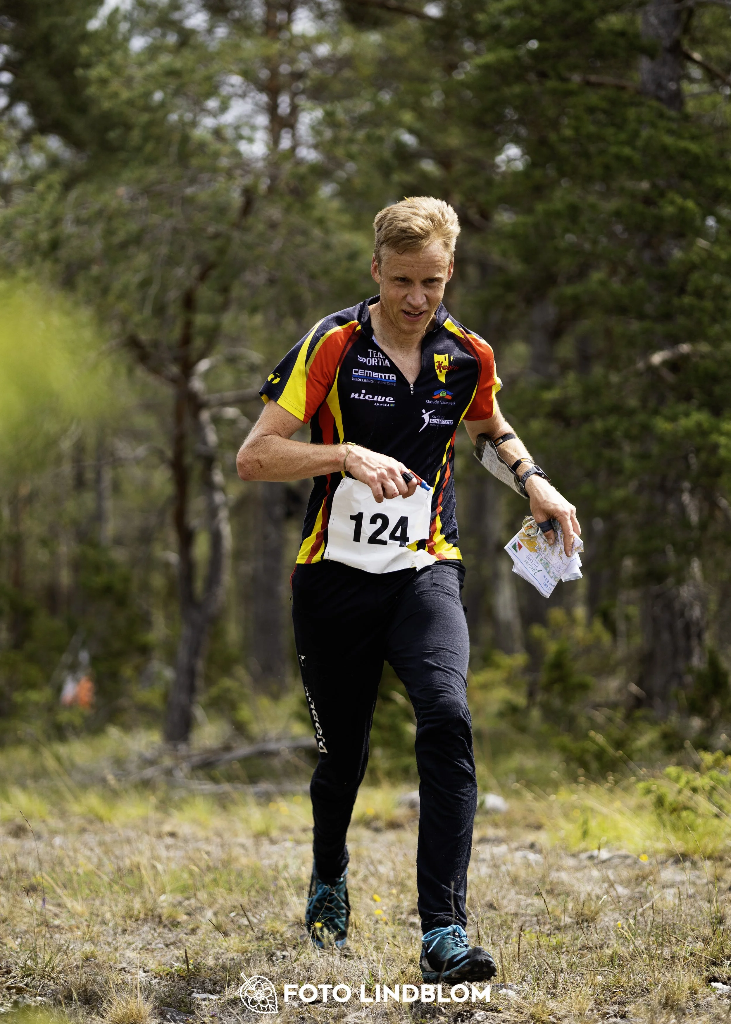 A picture from the Gotlands 2-Dagars orienteering competition