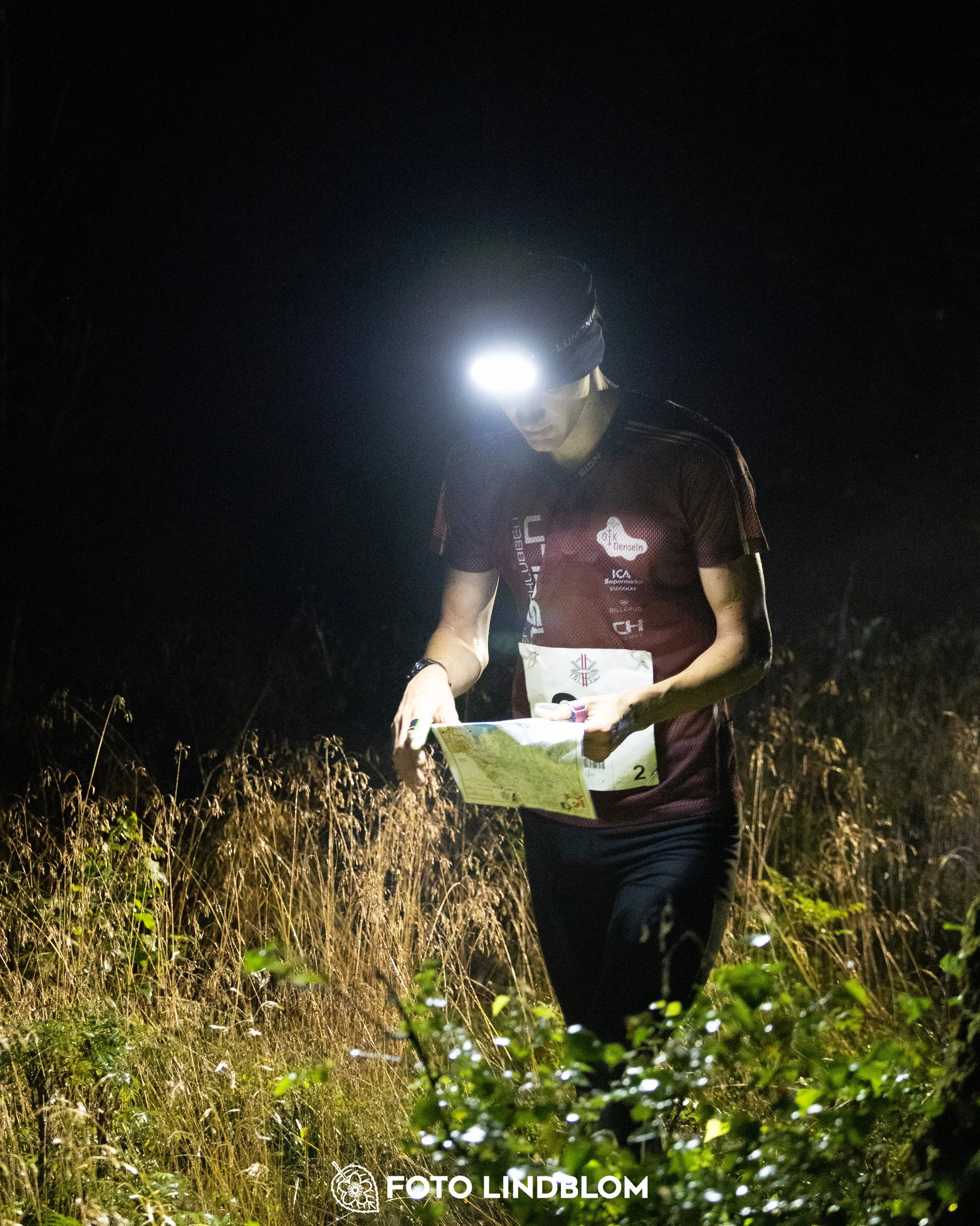 A picture from the youth 10 mila orienteering competition taken by Foto Lindblom