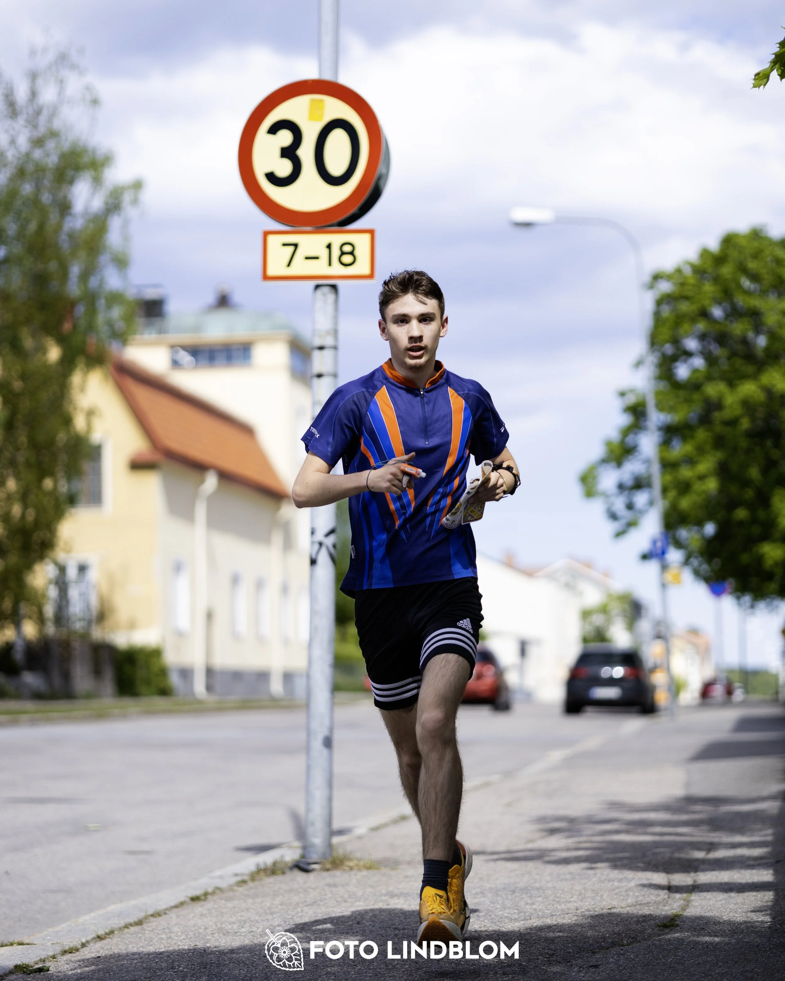 A picture from the fifth stage of the Swedish League orienteering competition