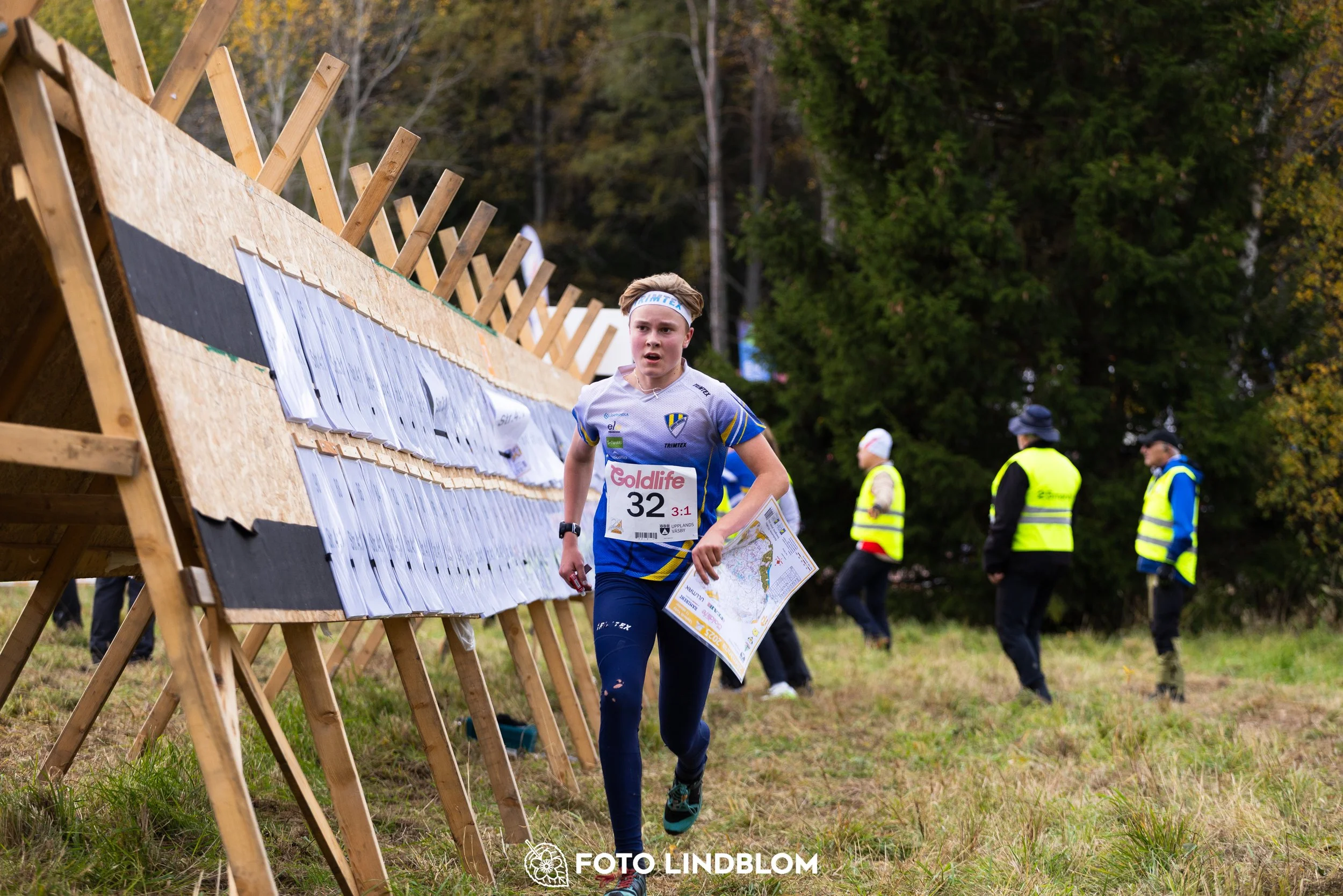 A picture from the 25-Manna orienteering event taken by Foto Lindblom