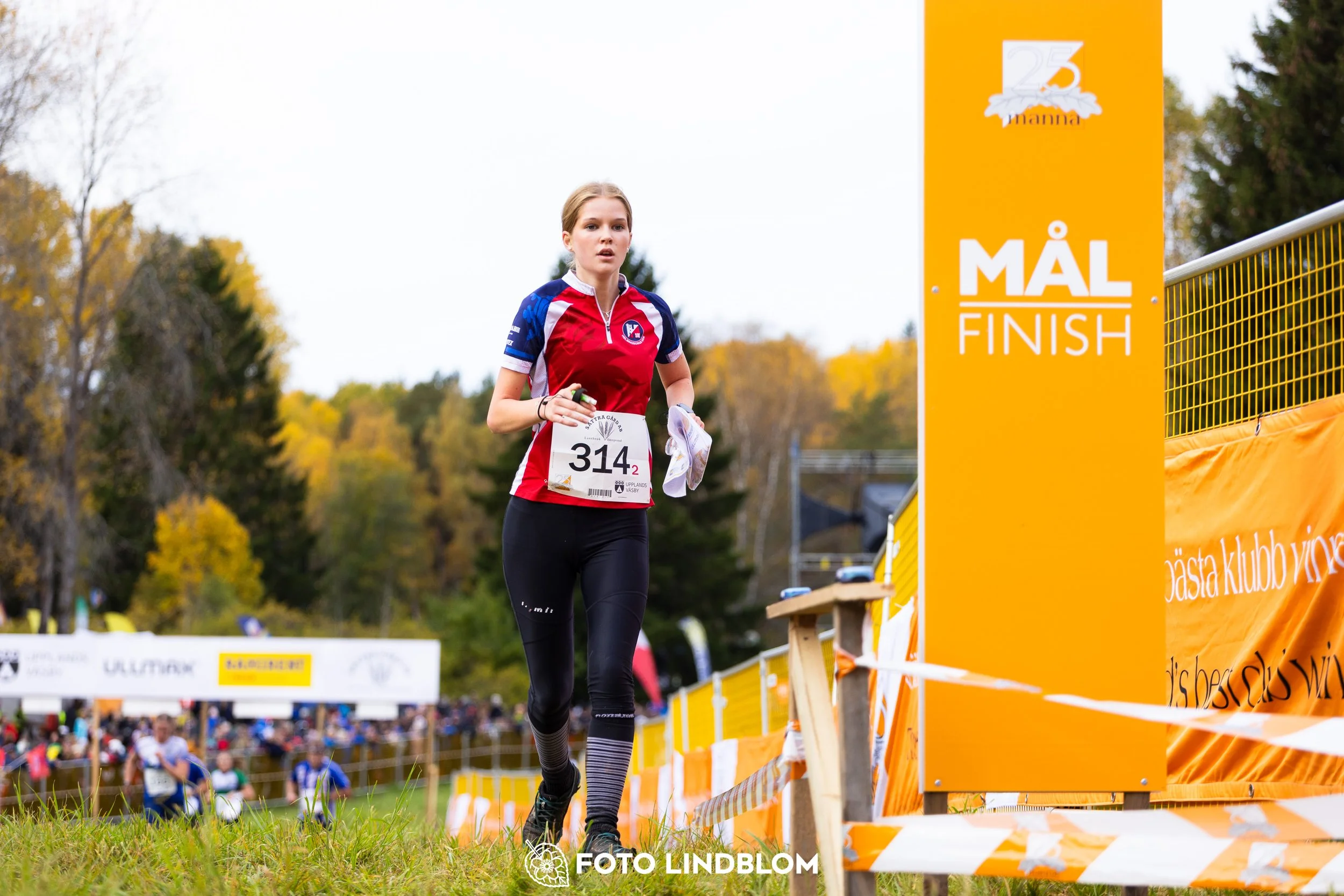 A picture from the 25-Manna orienteering event taken by Foto Lindblom