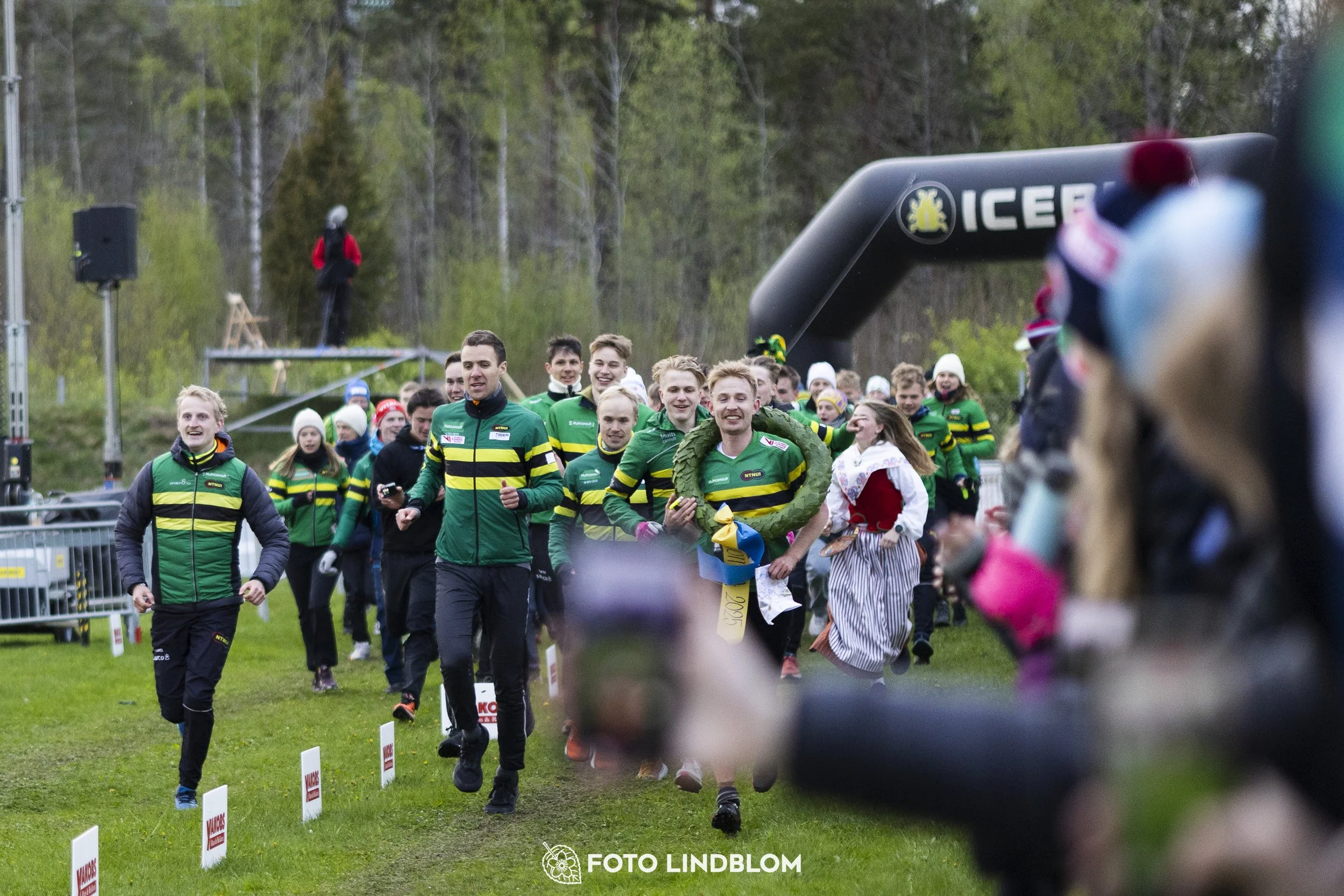 A picture from the 10-Mila orienteering competition