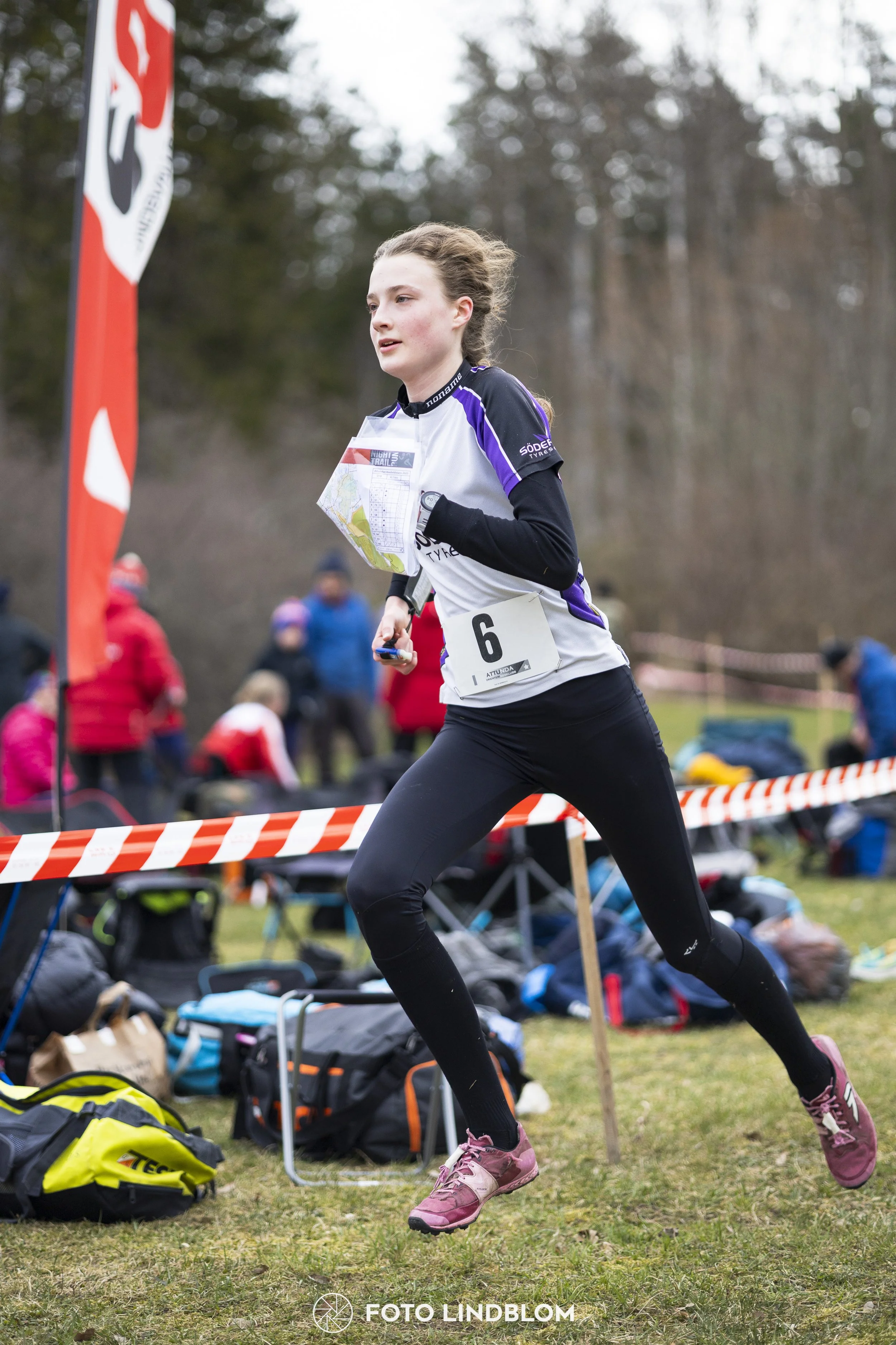 A picture from the orienteering competition "Attunda Medeln"