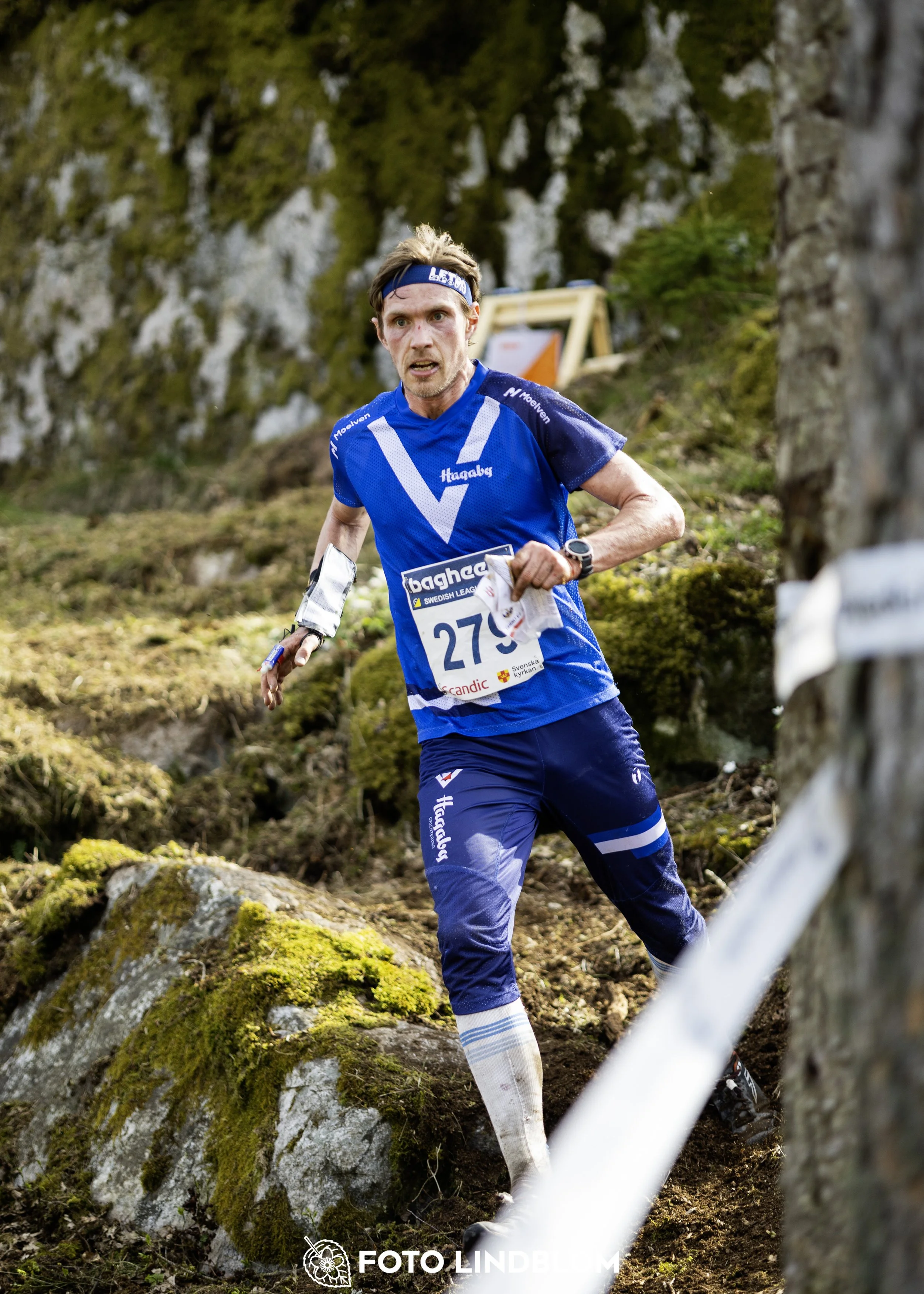 A picture from the third stage of the Swedish League orienteering competition