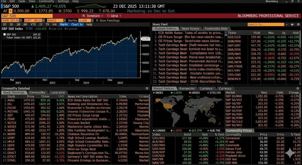 Schorschi Kilper analysiert ein Portfolio am Laptop mit Diagrammen – moderne Tools und fundierte Analyse für nachvollziehbare, langfristige Anlageentscheidungen