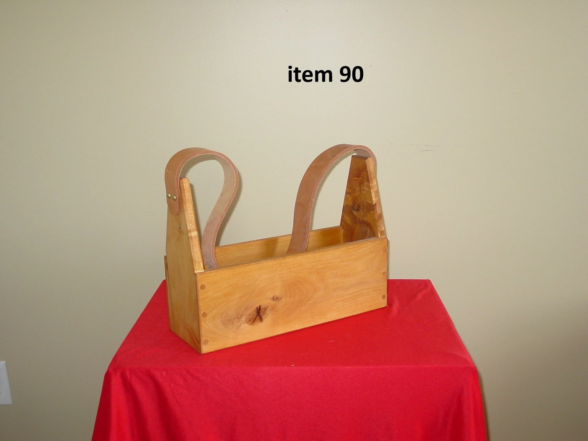 Narrow Tool Tote