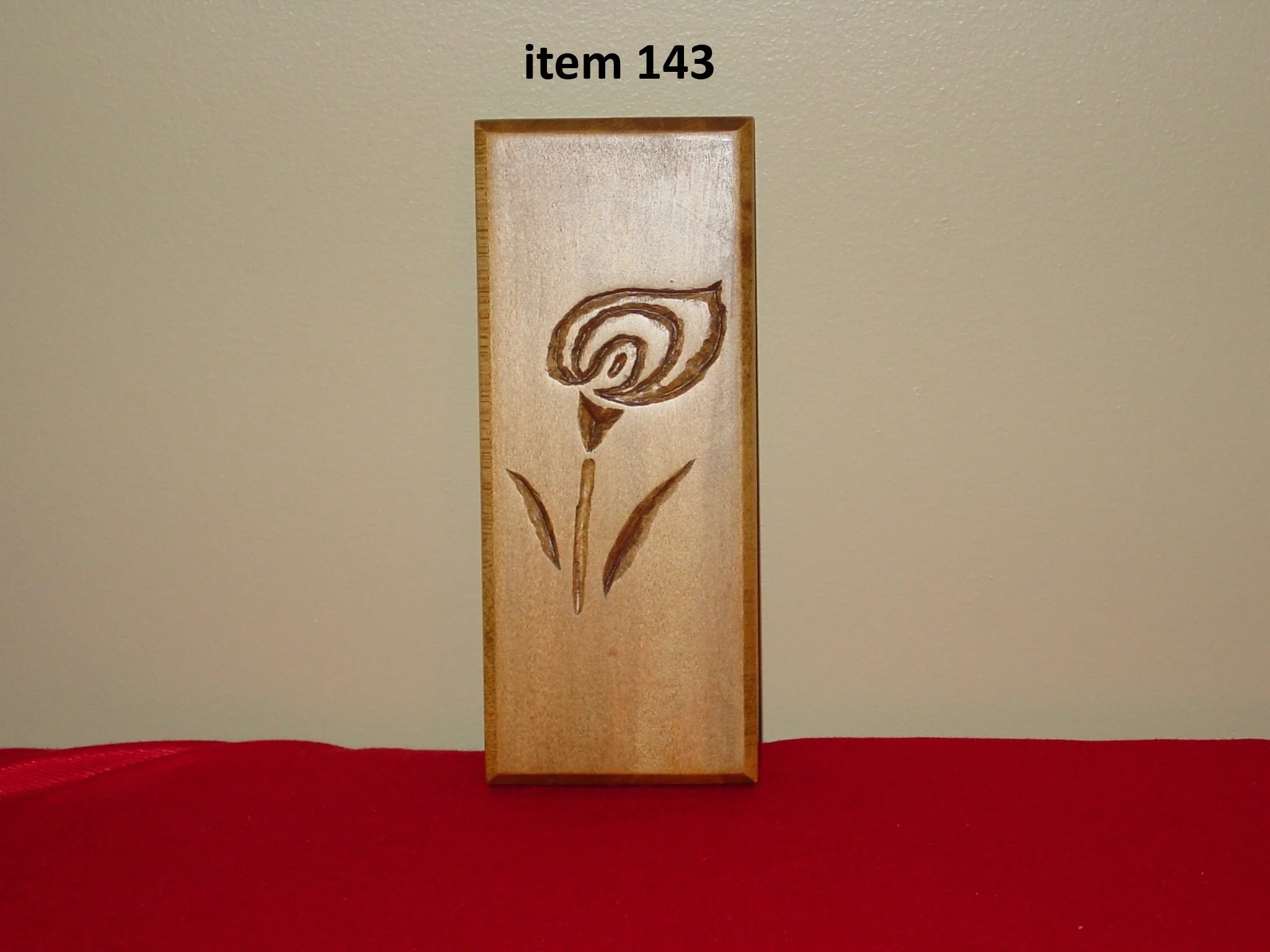 Wood Carving, Flower