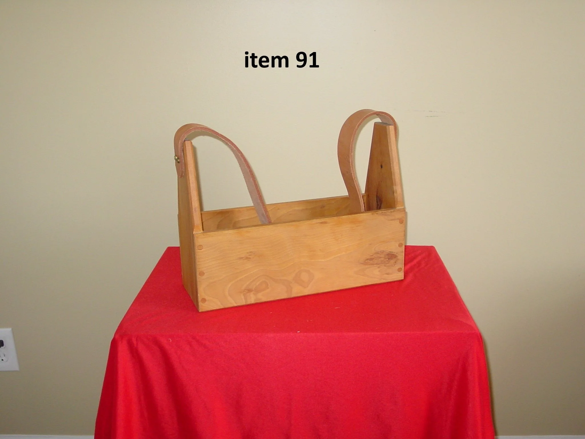 Narrow Tool Tote