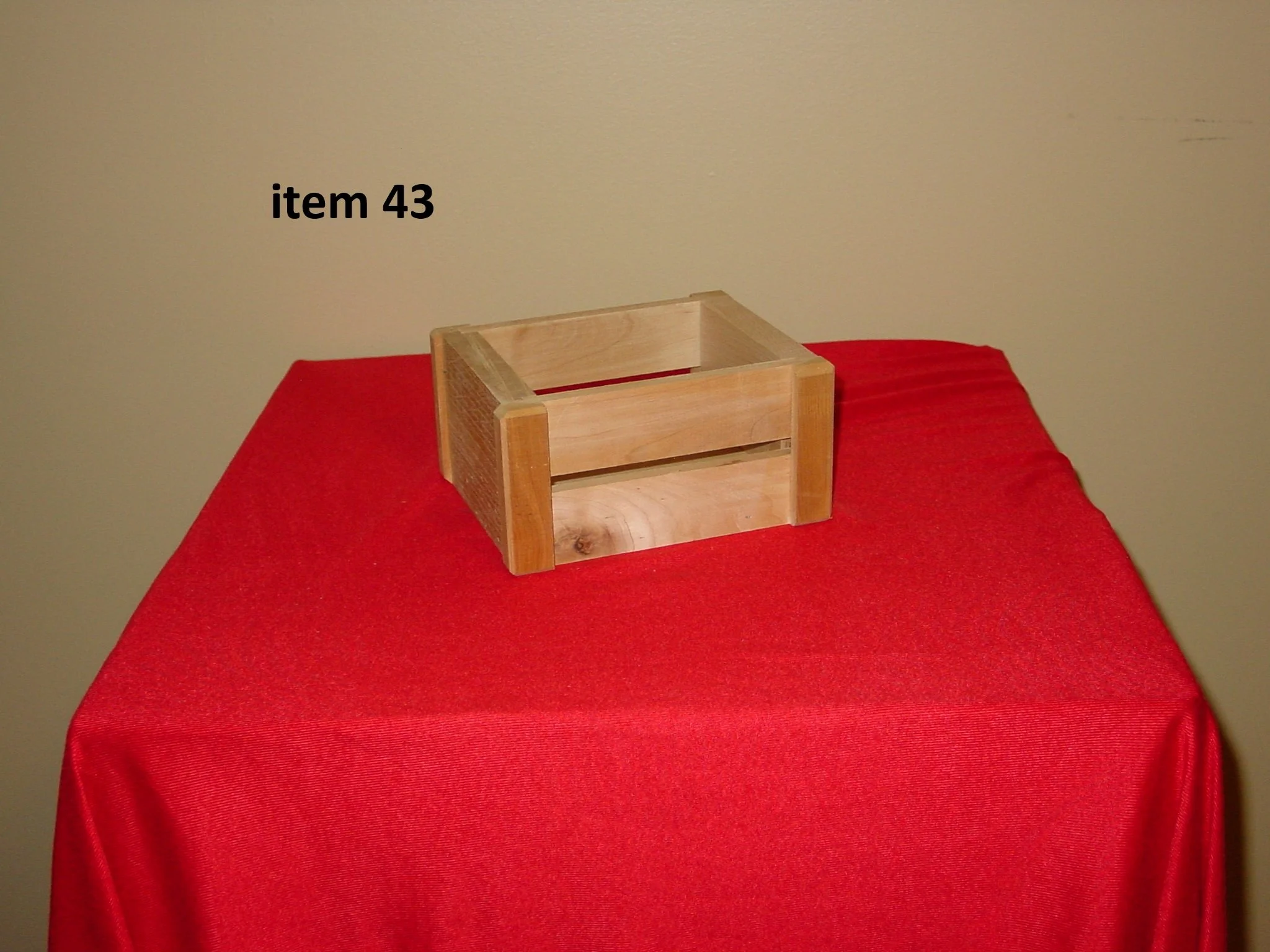 Potpourri Box No Lid