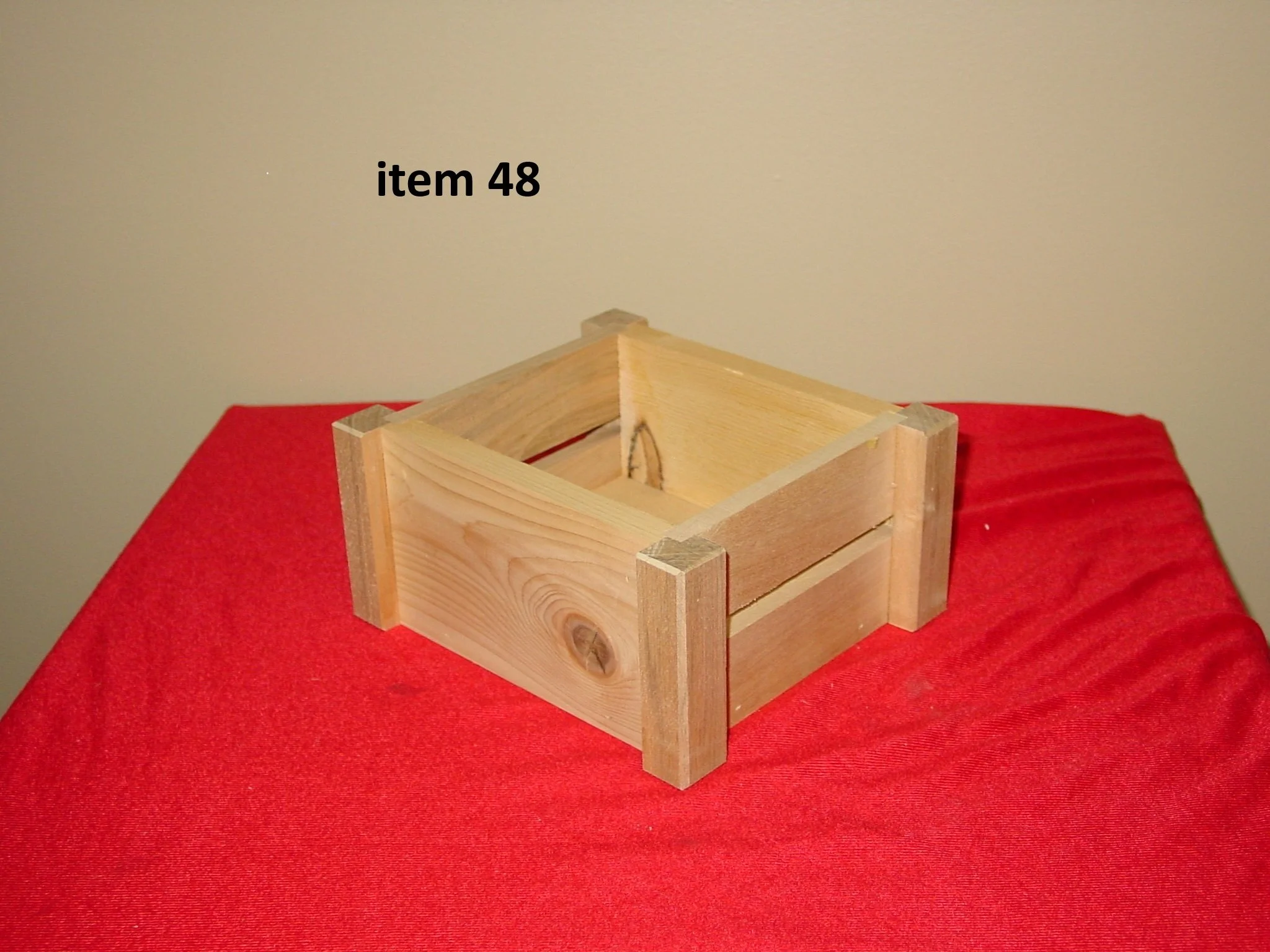 Potpourri Box No Lid
