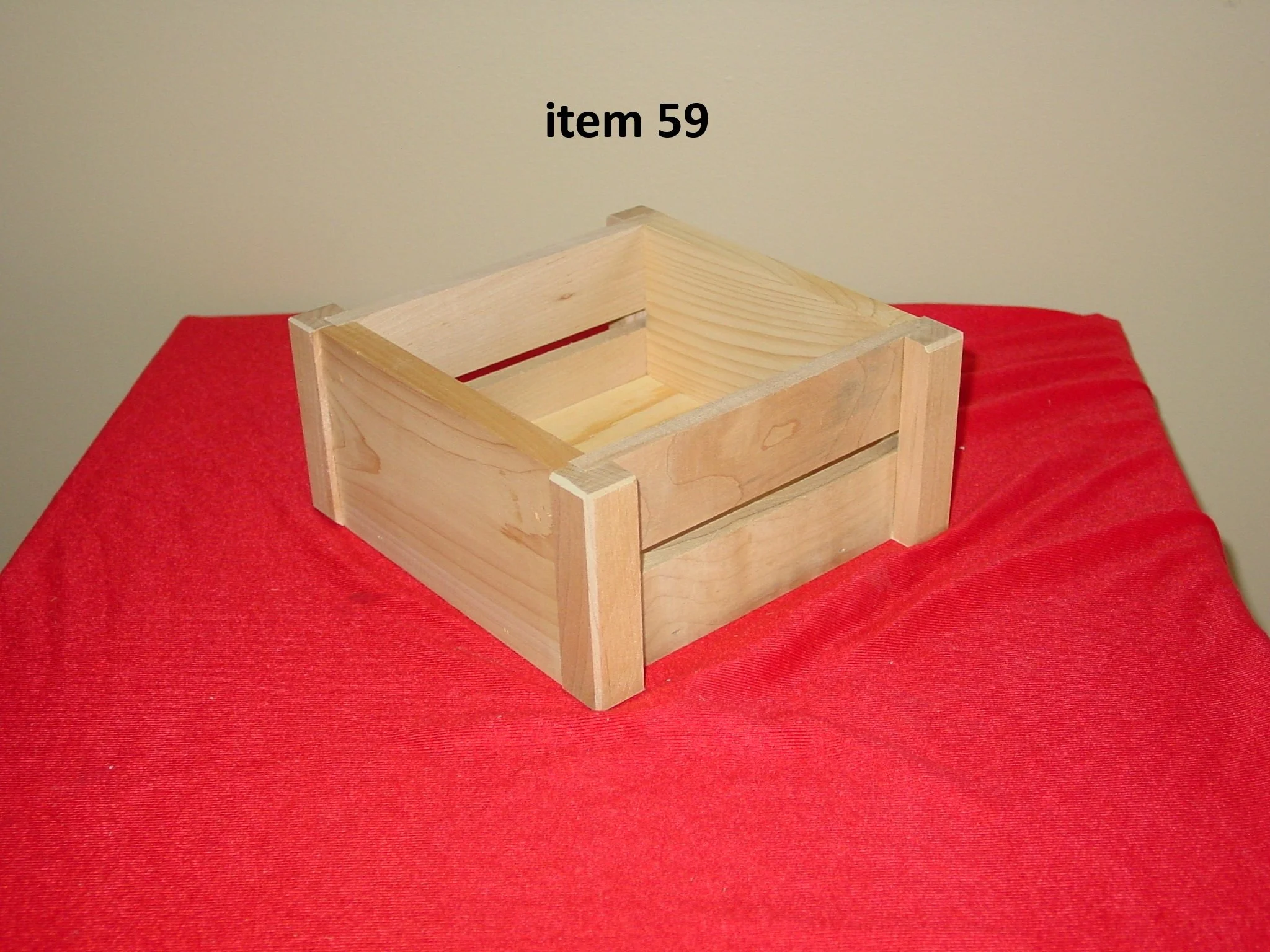 Potpourri Box No Lid