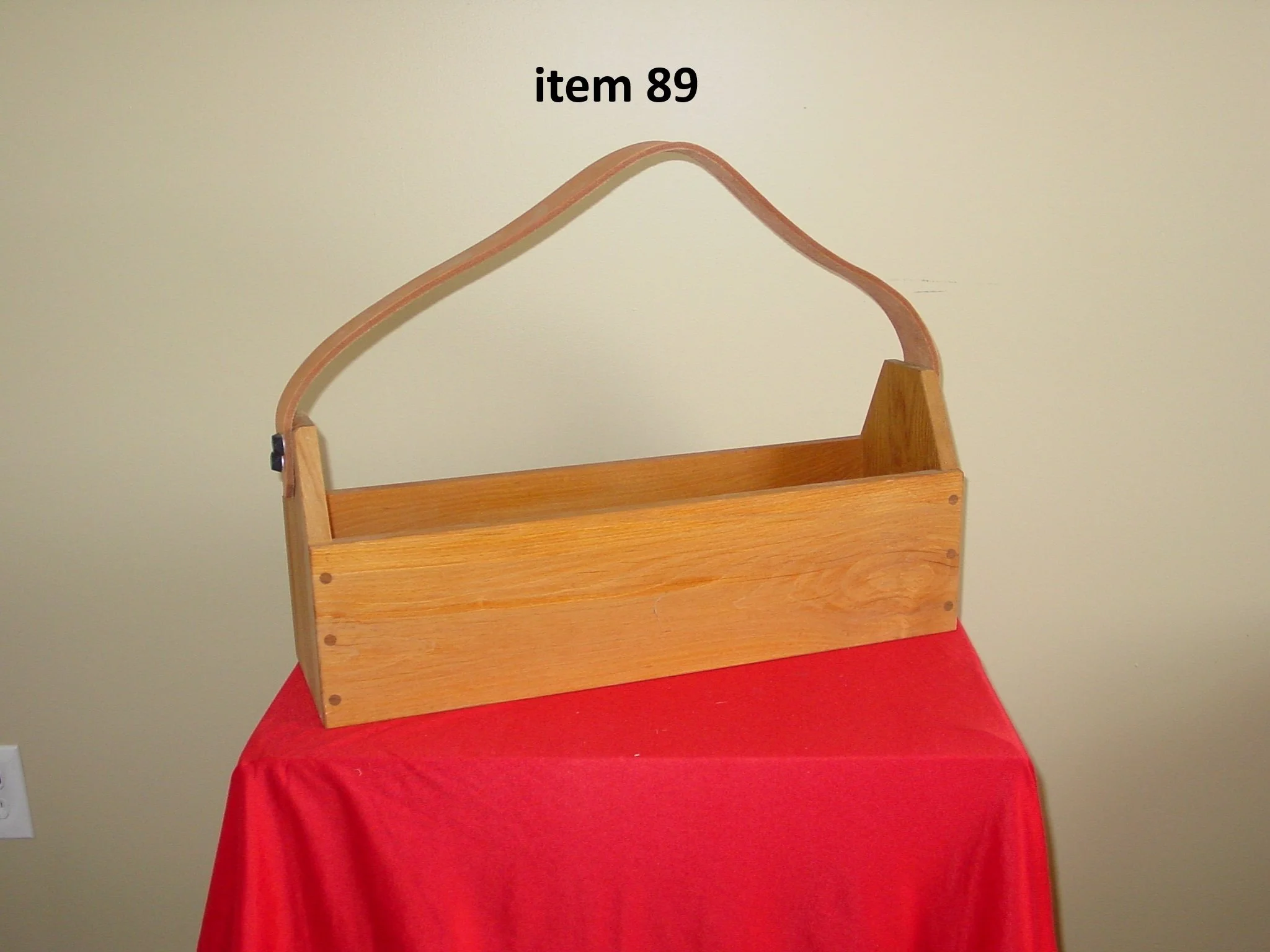 Narrow Tool Tote