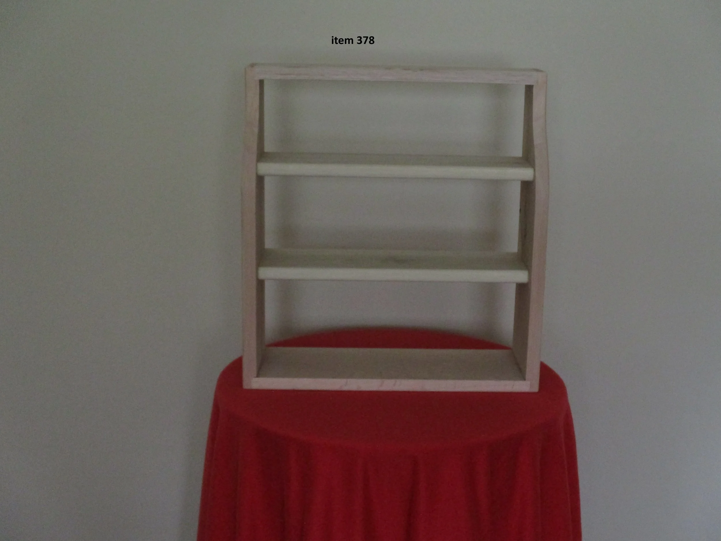 Multi Shelf No Back