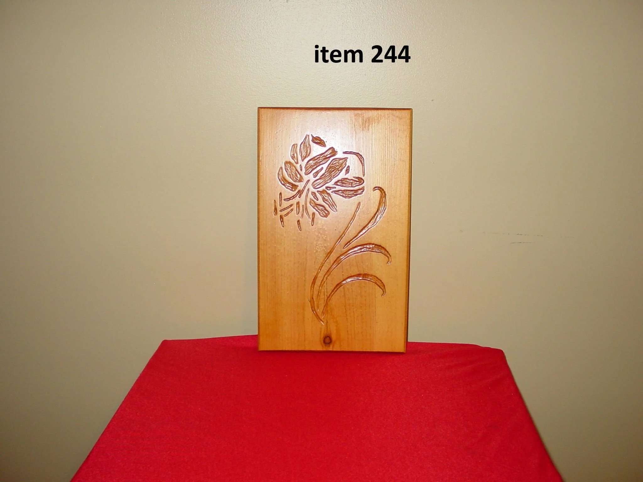 Wood Carving, Flower