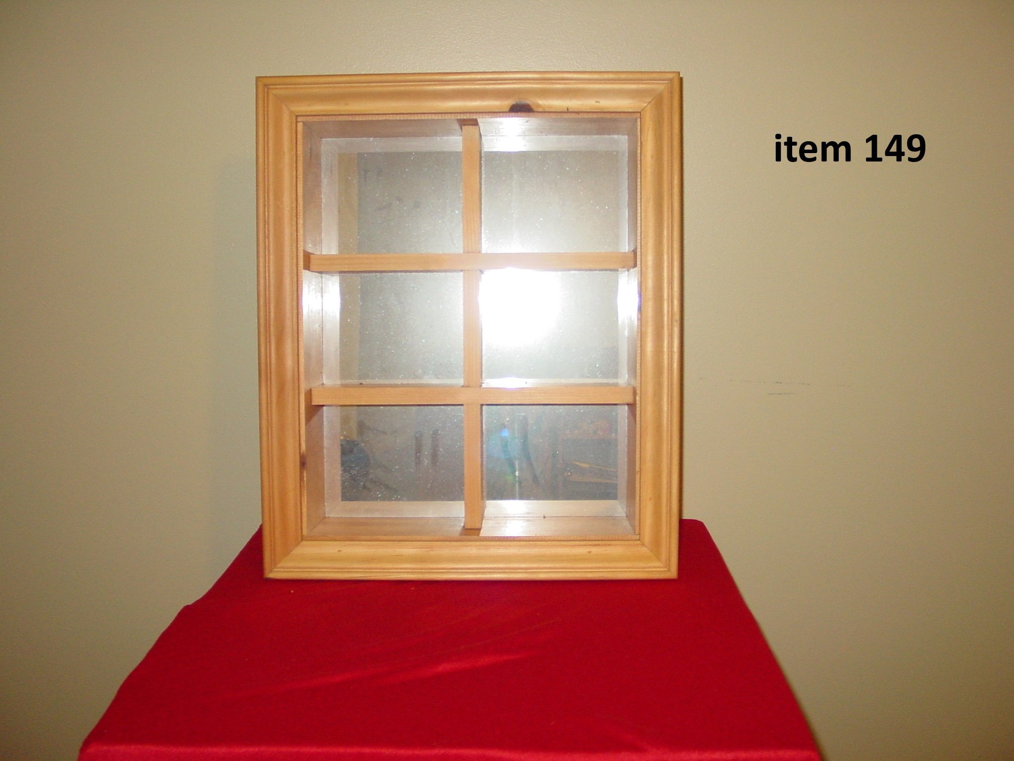 Shadow Box With Mirror Backing