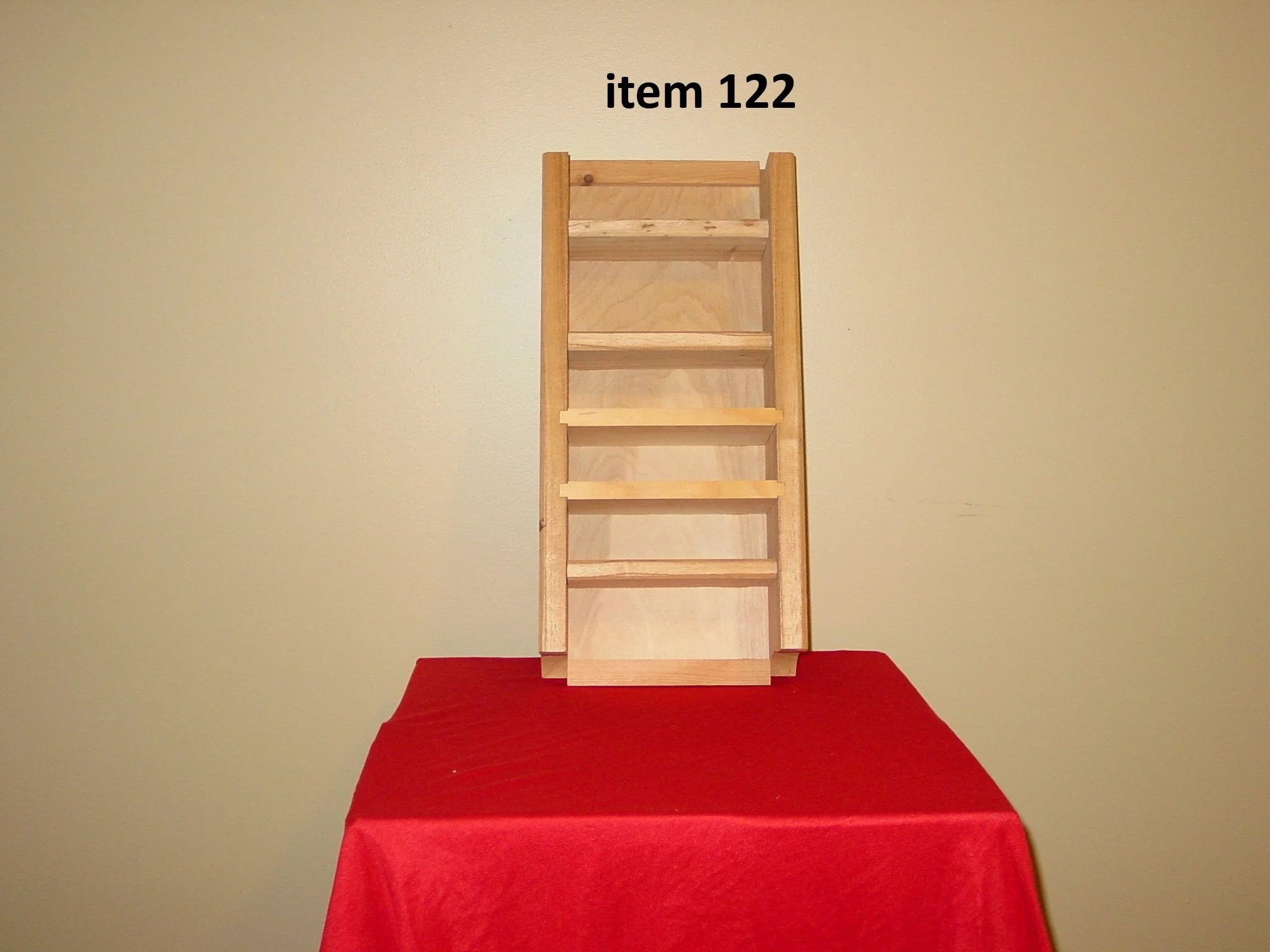 Shelve/Drawer Unit Wall Hung Only With Unique Spacing