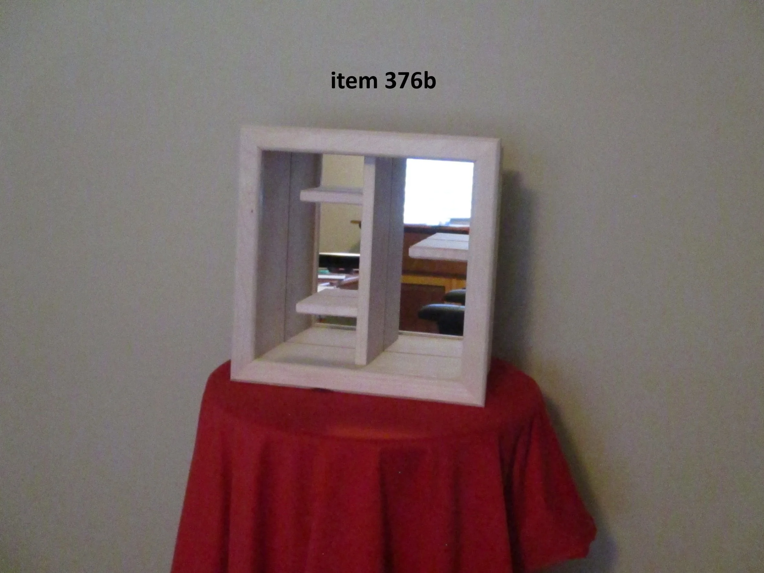 Shadow Box With Mirror Backing