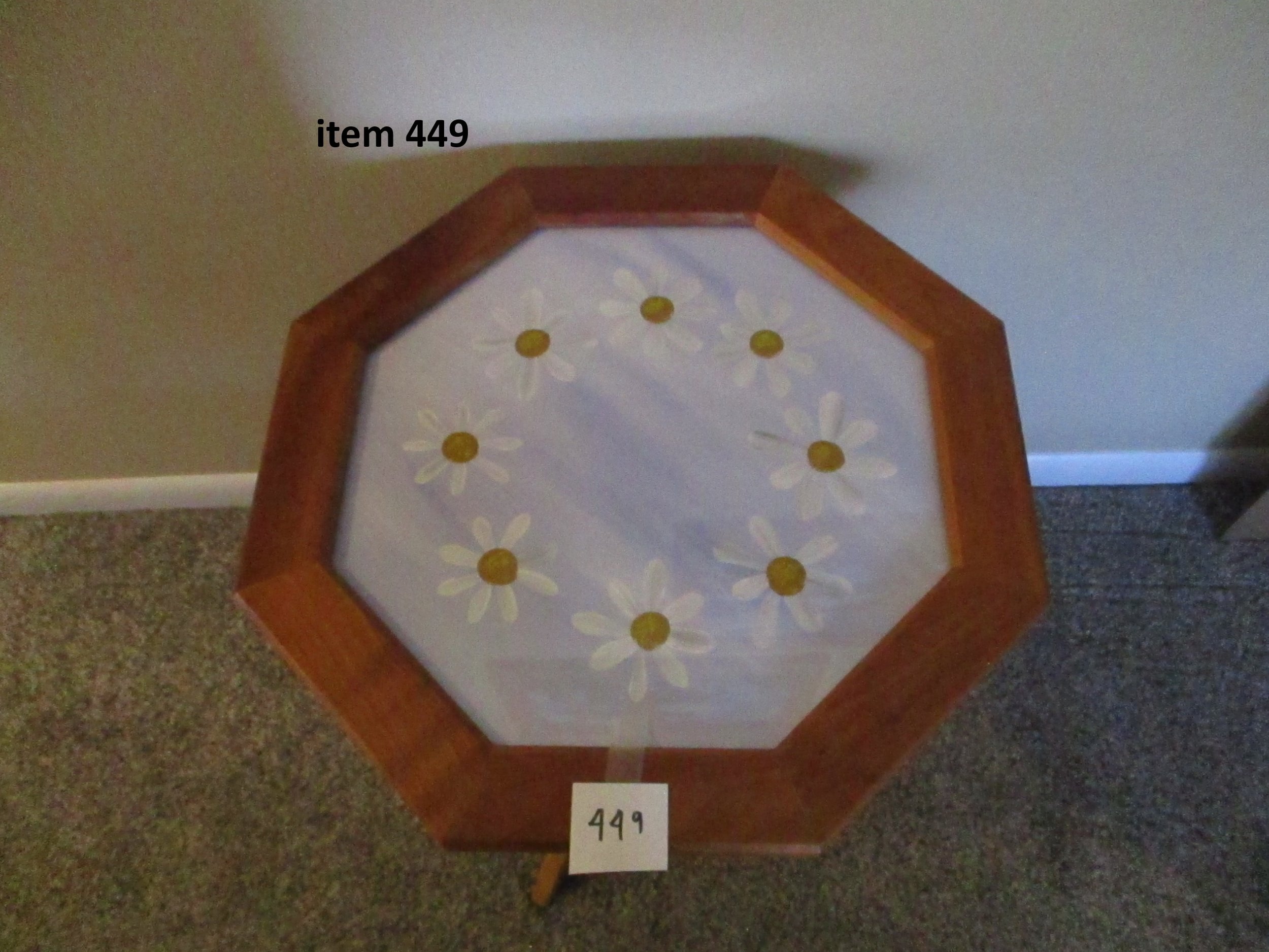 item 449 octagon tea table top.JPG