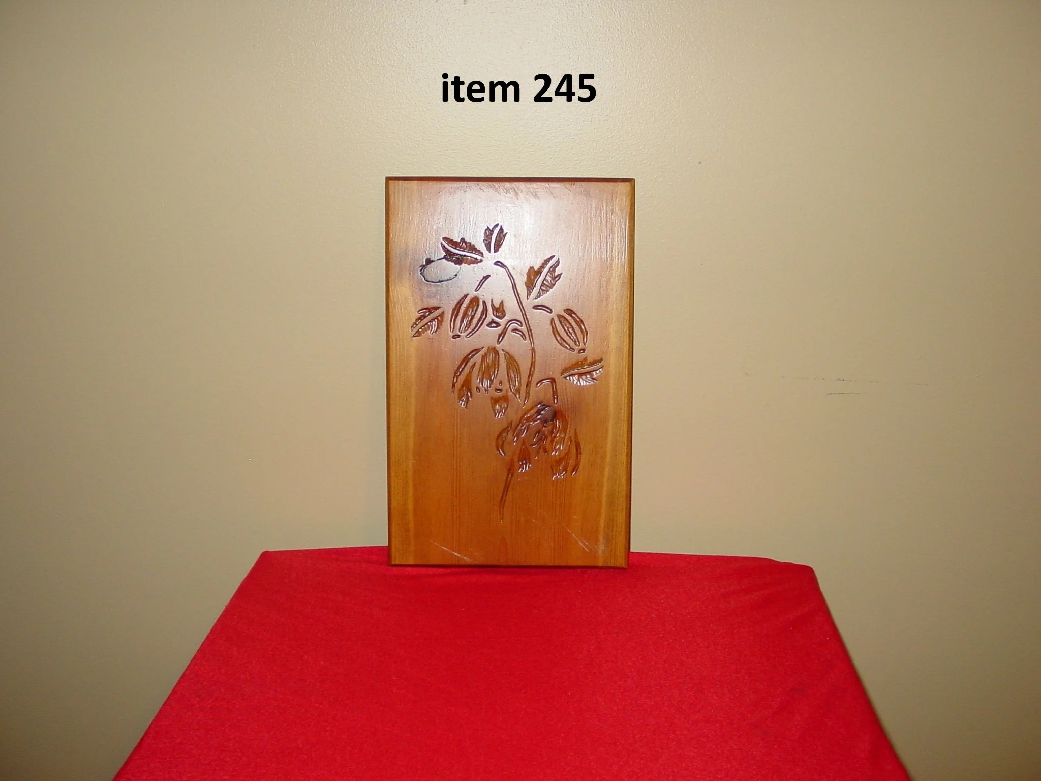 Wood Carving, Flower