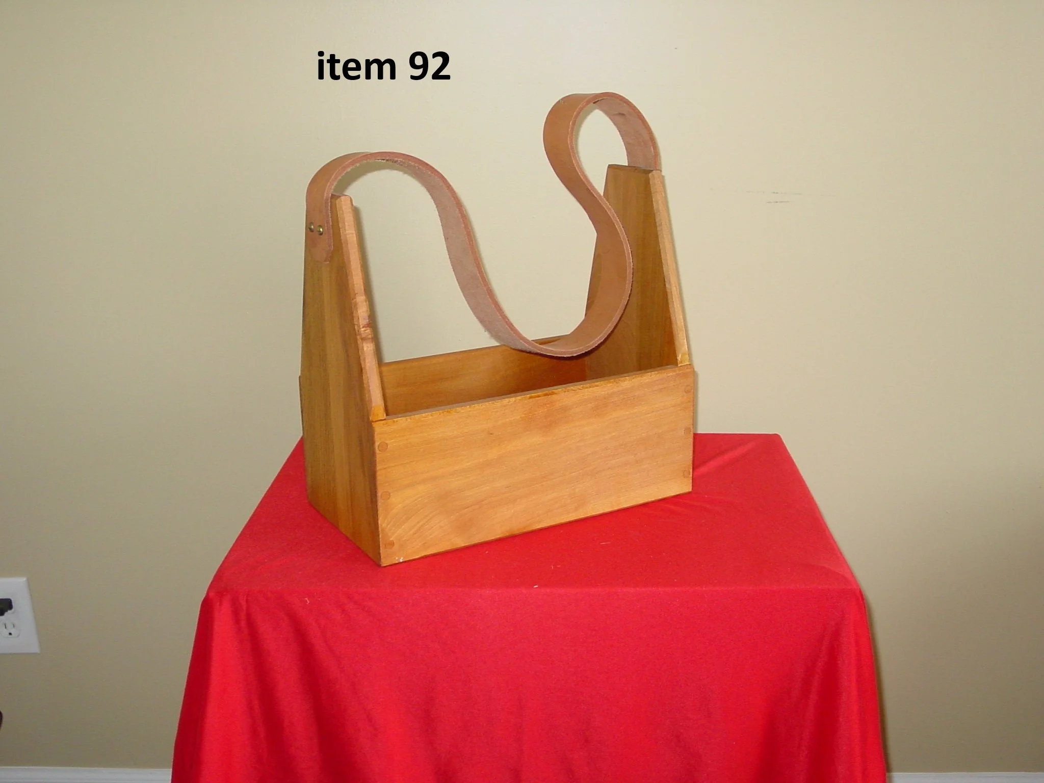 Narrow Tool Tote