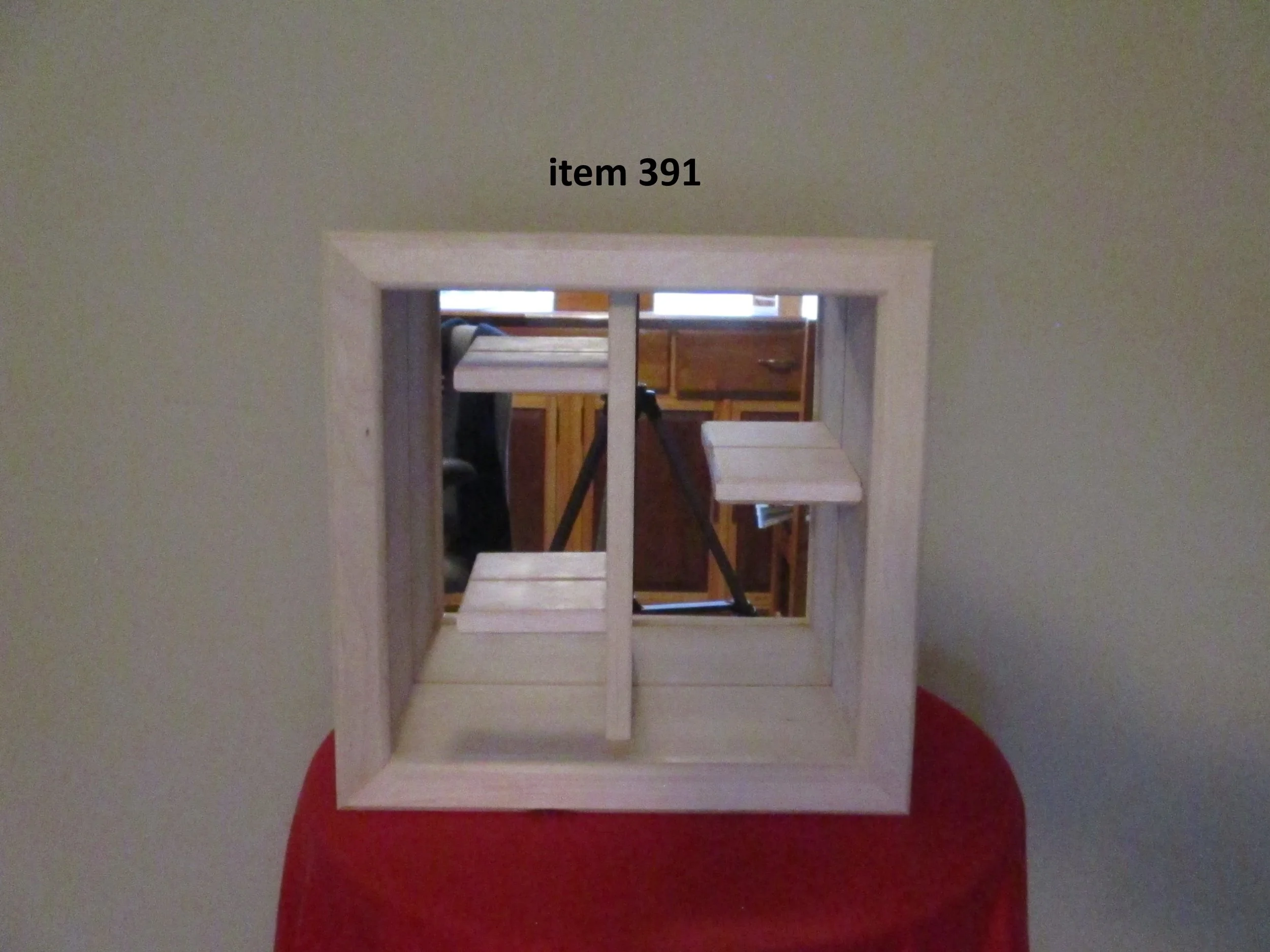Shadow Box With With Mirror Backing