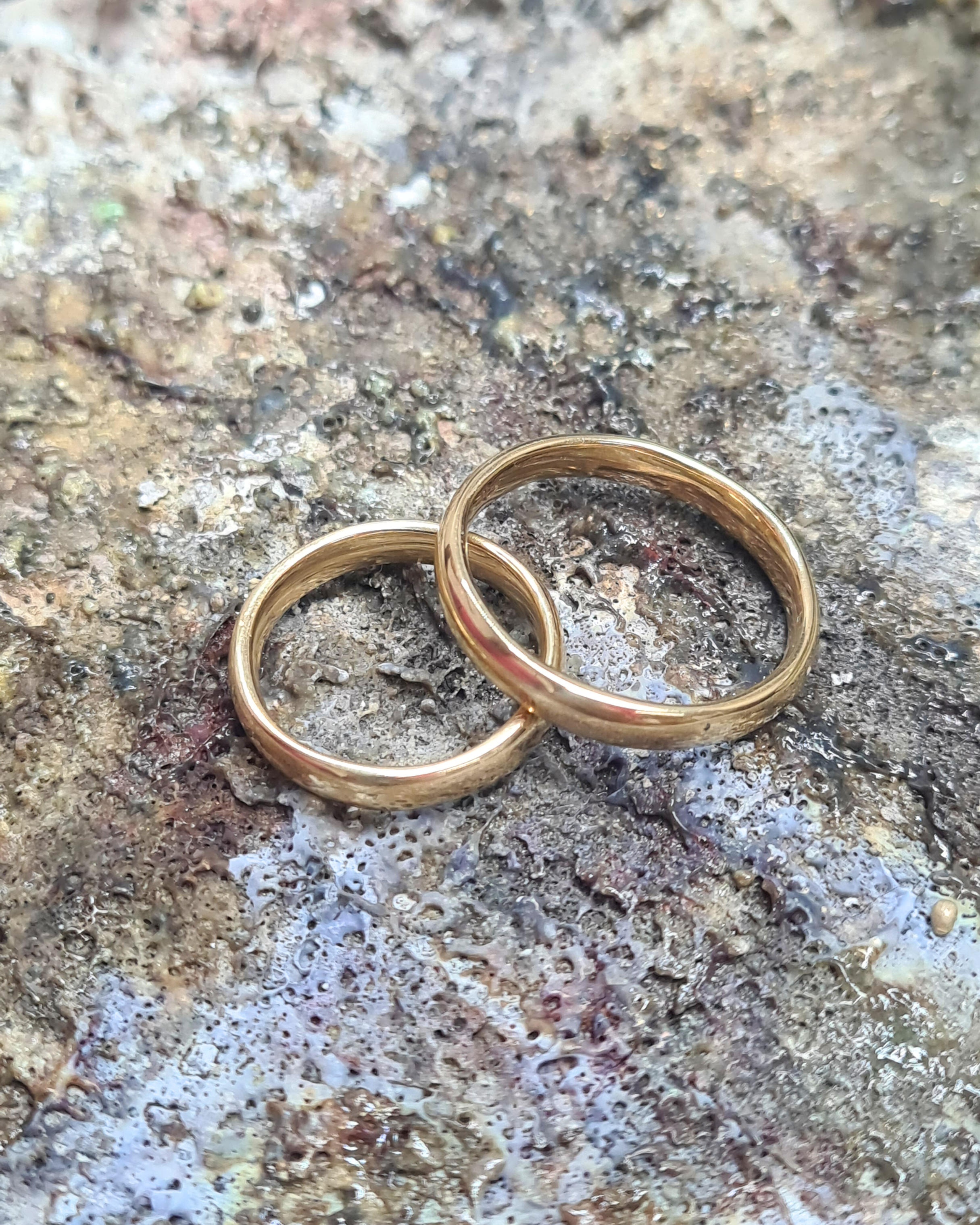 fedi per matrimonio classiche e artigianali fatte a mano