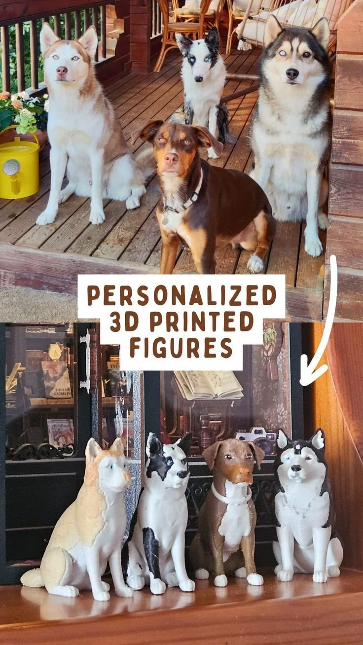 personalised 3D printed figures