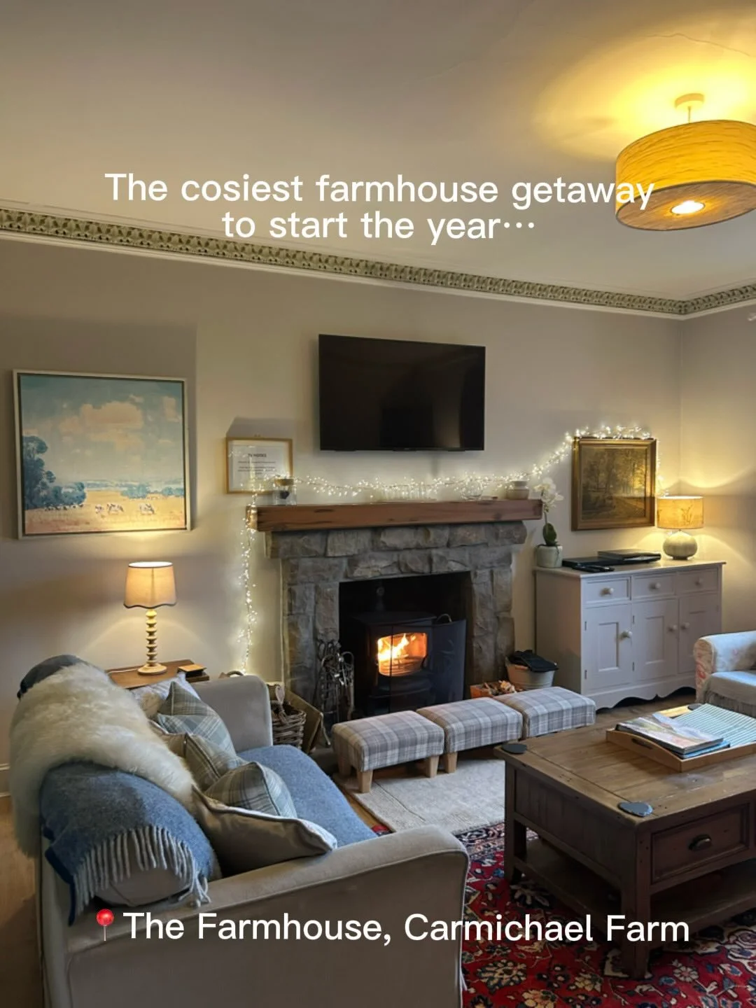 The cosiest farmhouse getaway to start the year🌾🐂

📍The Farmhouse @ Carmichael Farm

Available to book today through the link in our bio🤩🤩

#scottishstaycation #perthshire #farmstay
