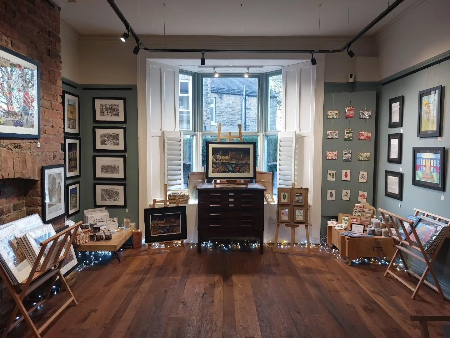 Thank you so much to everyone who came out in the rain on Friday night to celebrate the Launch of the Christmas Season at the Gallery!

We are now open to the public with our winter exhibition, wonderful window display, and hot mulled wine and refres