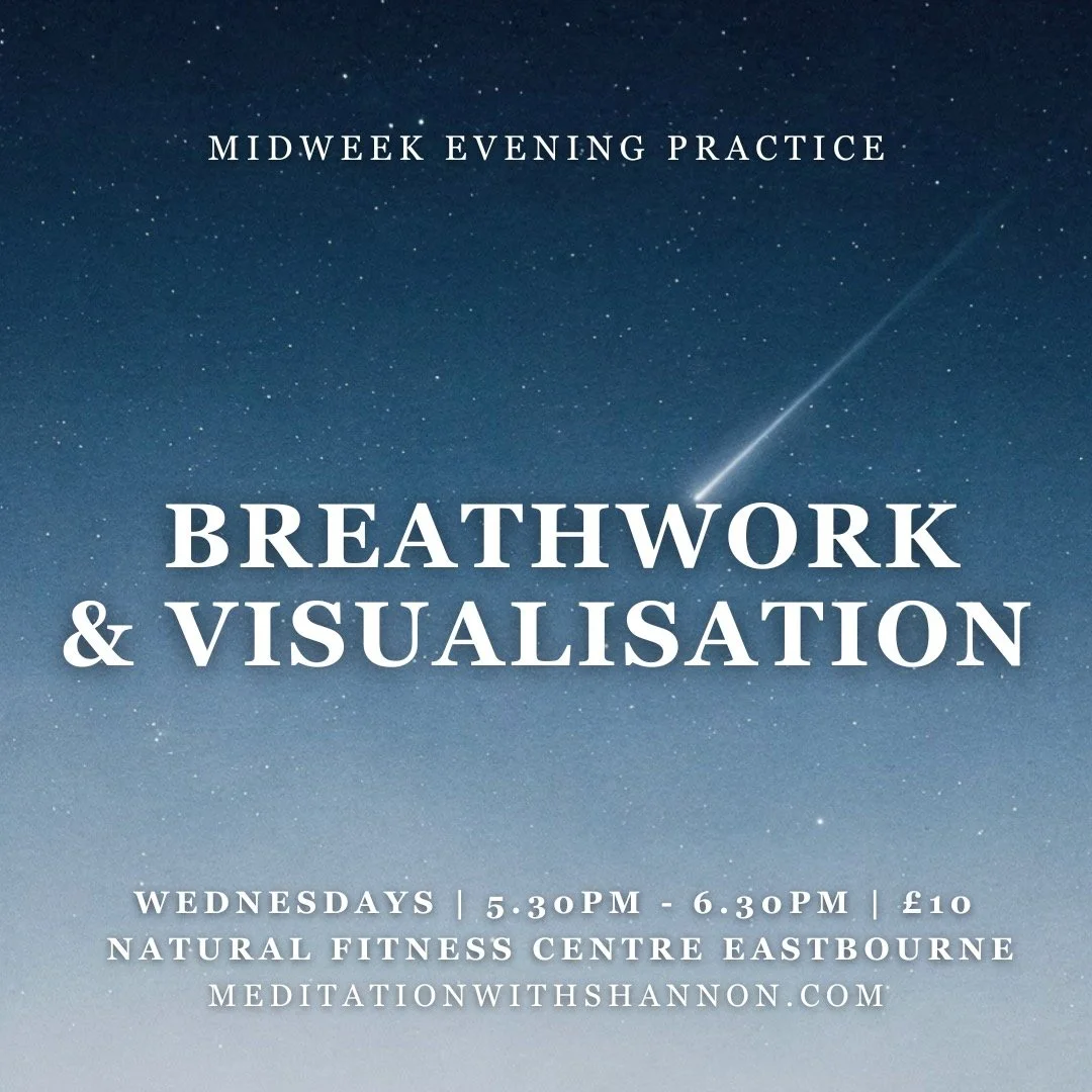 Breathwork &amp; Guided Visualisation 🌌 
 
Release the weight of the week and gift yourself space to slow down in this restorative Wednesday evening session. Set in our beautiful beach studio overlooking the ocean waves, this evening experience comb